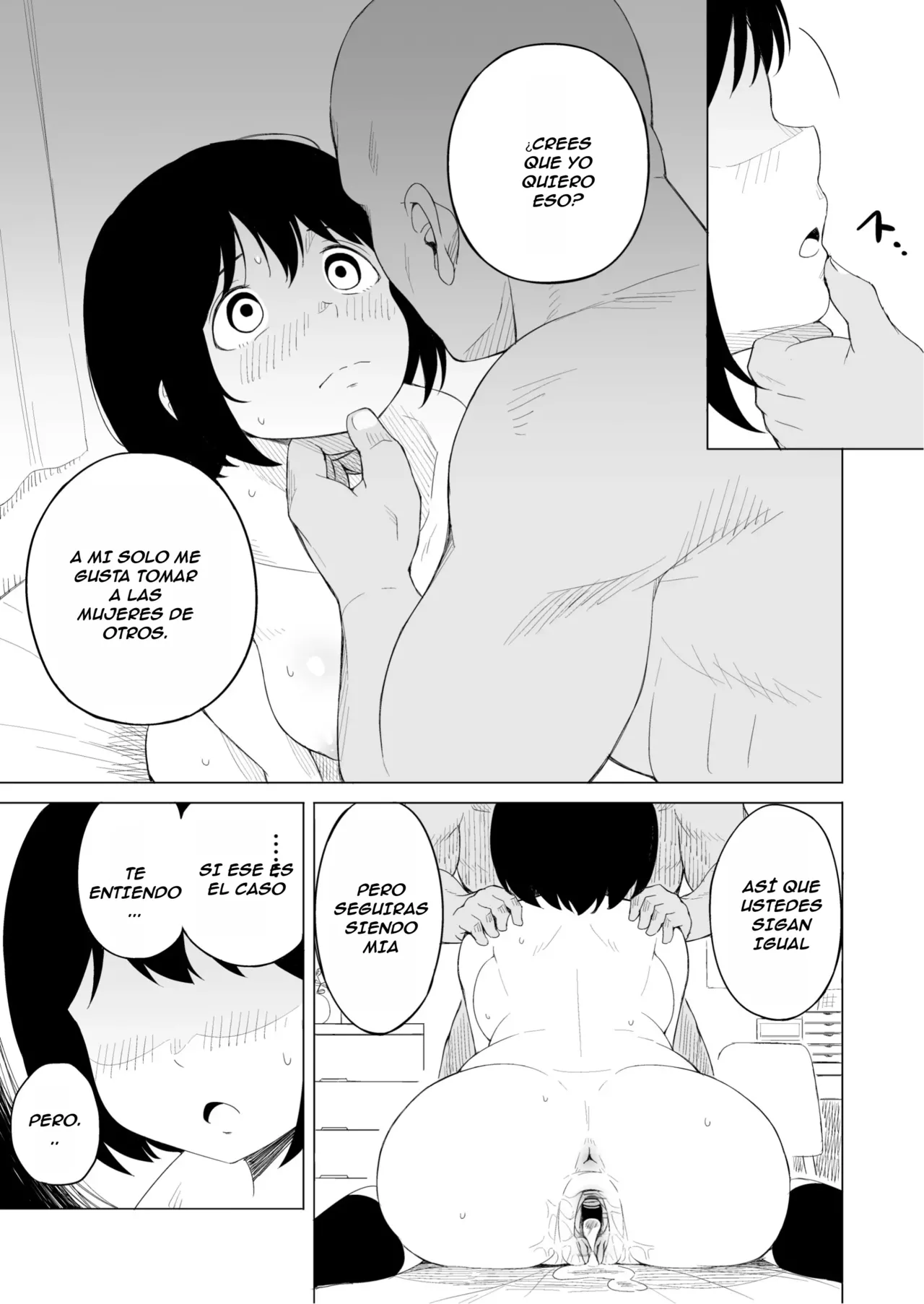 Jakuniku Kyoushoku -Kareshi Yori Tsuyoi Osu- | Selección Natural -Un hombre más fuerte que su novio- - Page 36