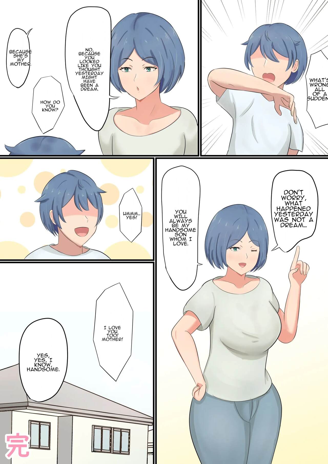 Okaa-san ni Kokuhaku Shitara Zenbu Baretete Amaama Sex Sasete Kureta Hanashi - Page 37