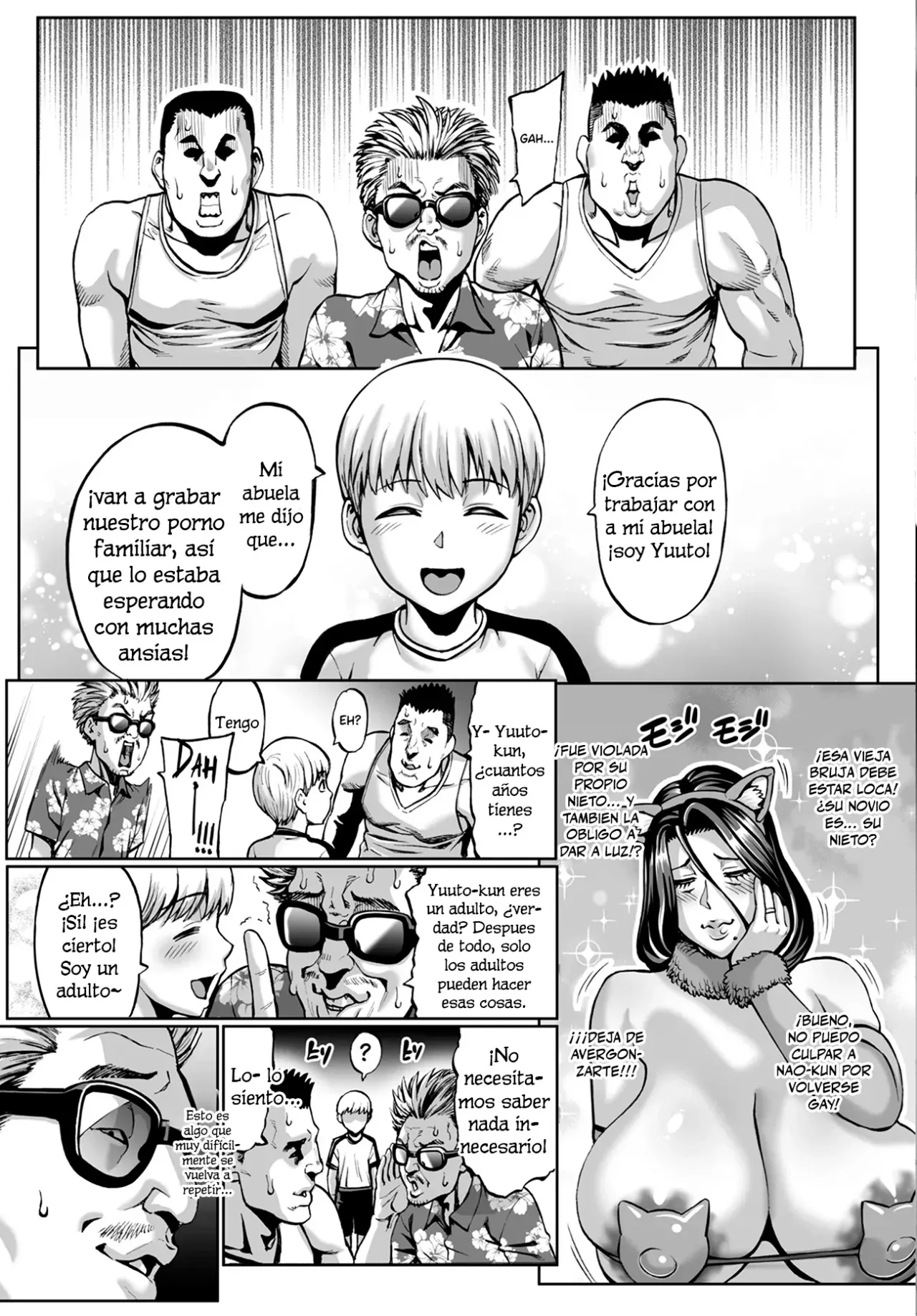 Omae no Kaa-chan Ikutoki no Kao Sugee Busu da zo w After | La Cara de tu Madre Cuando se Viene es Dodidamente Horrible After - Page 38