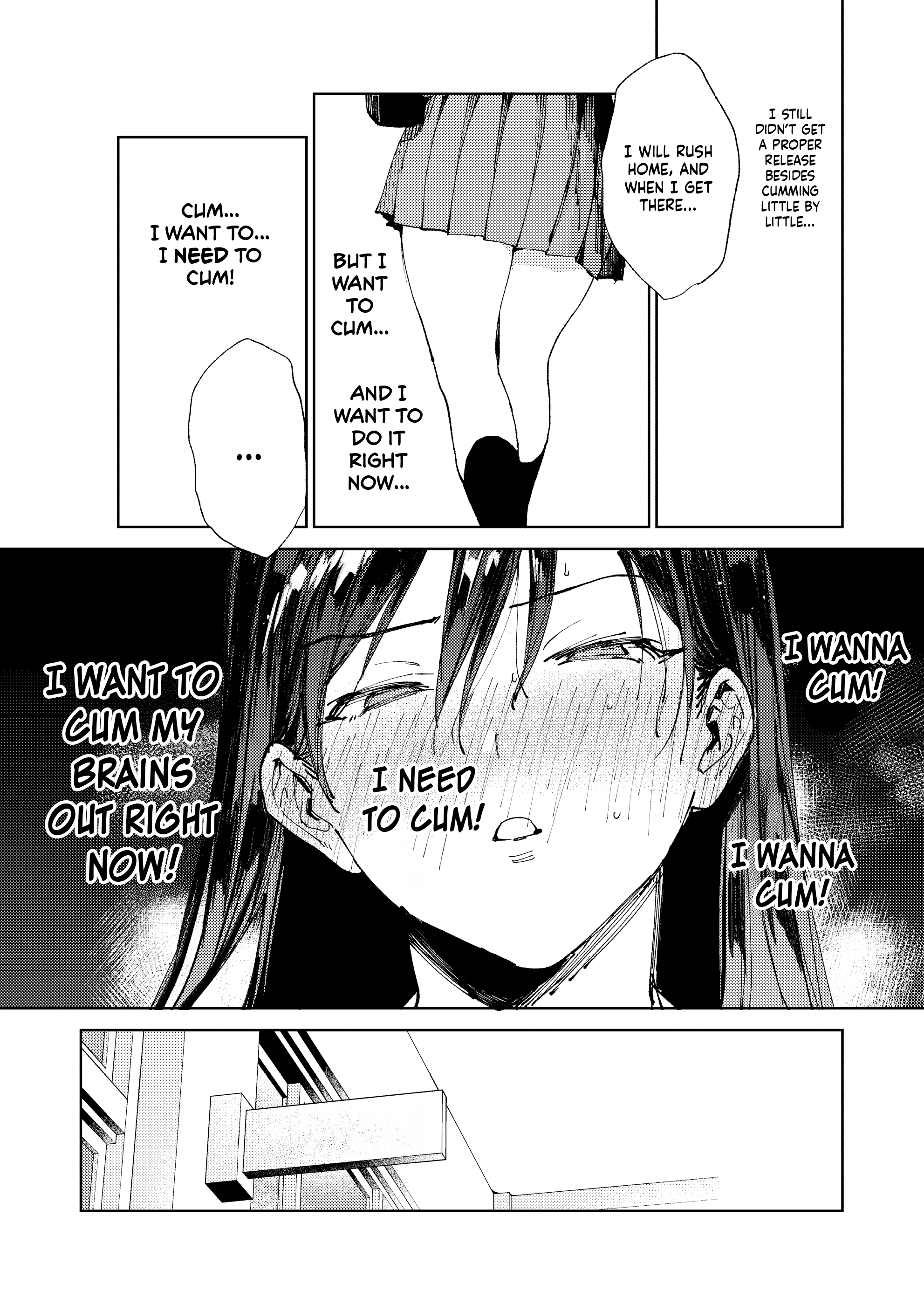 Kiritsu ni Kibishii Fuuki Iinchou wa Kounai de Himitsu no Dosukebe Onanie ga Yamerarenai! | The Strict Head of the DIsciplinary Committee Just Can’t Stop Masturbating at School! - Page 39