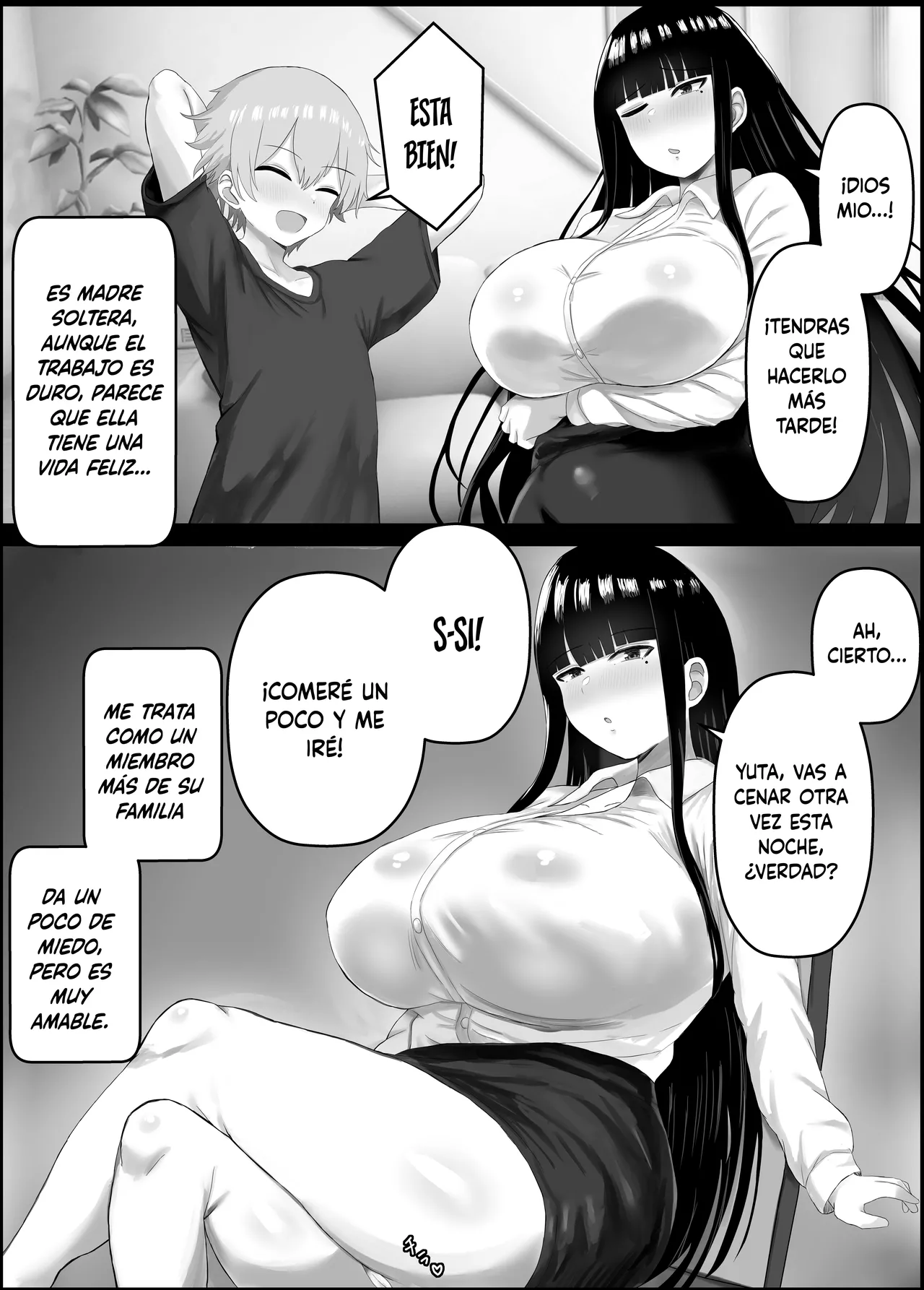 Boku to Shinyuu no Okaa-san | Yo y La Mamá de Mi Mejor - Page 4