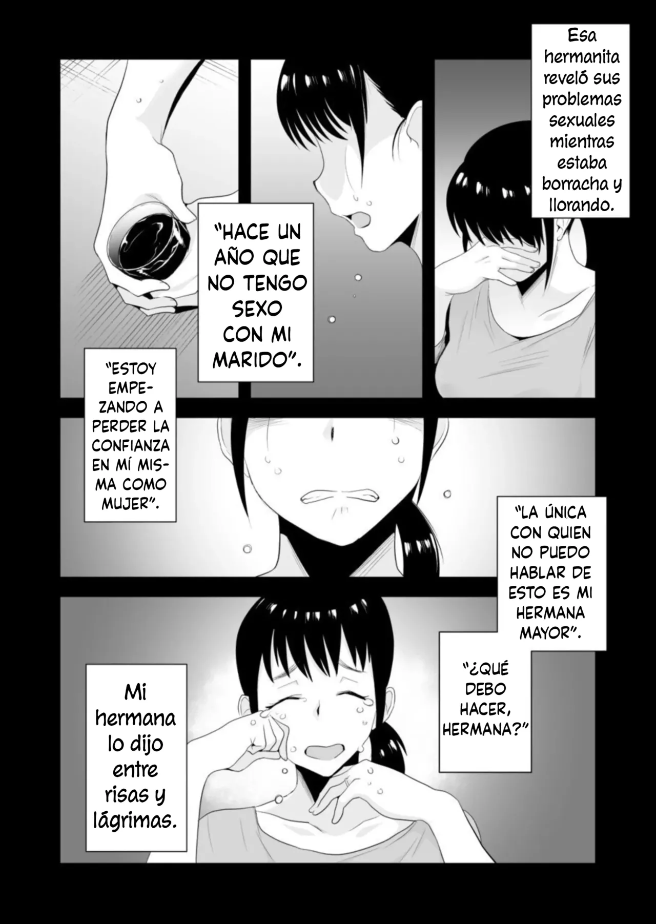 Netorare Shimai ~Ane no Danna to Honki Sex~ | Netorase de Hermanas ~Sexo Serio con el Esposo de mi Hermana~ - Page 4