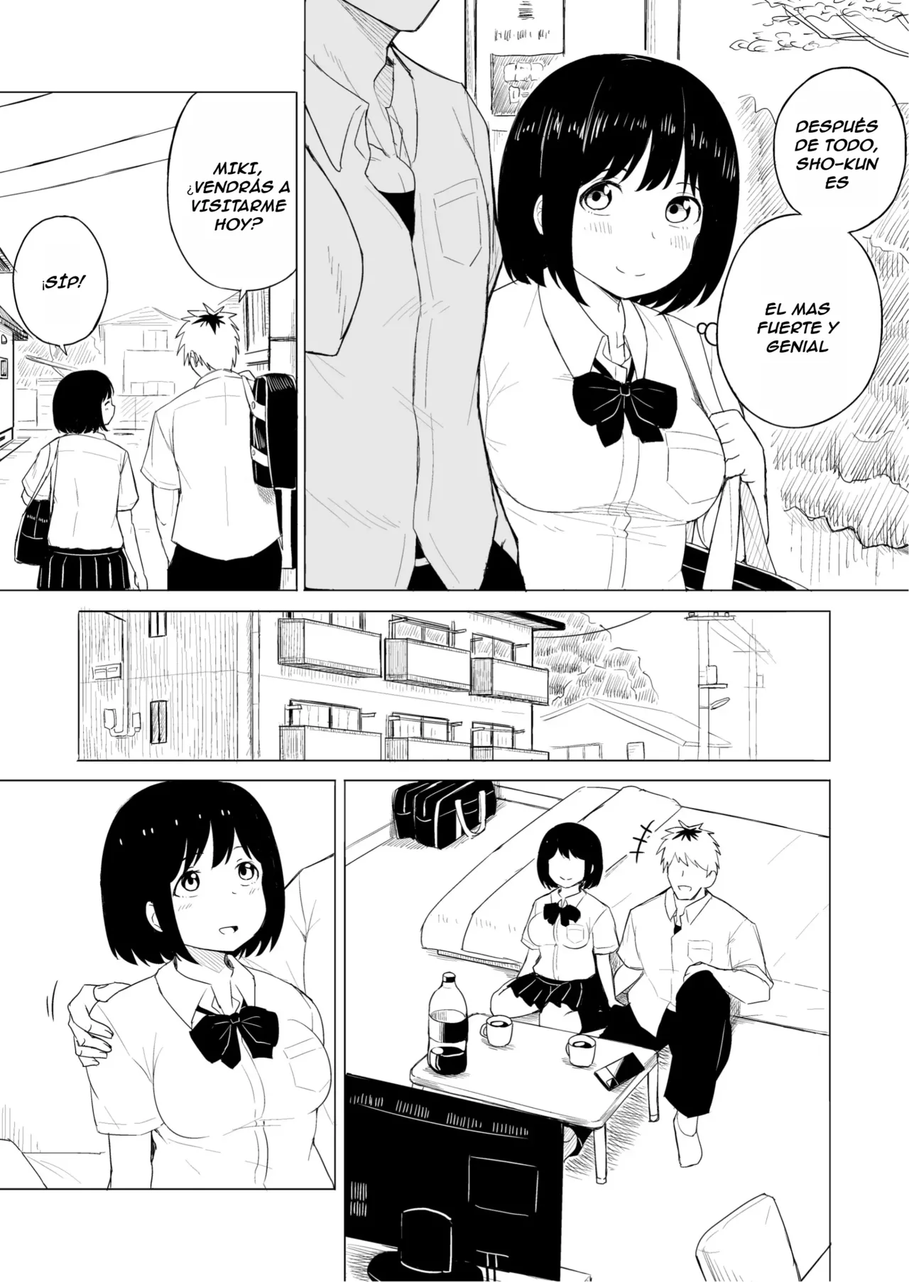Jakuniku Kyoushoku -Kareshi Yori Tsuyoi Osu- | Selección Natural -Un hombre más fuerte que su novio- - Page 4