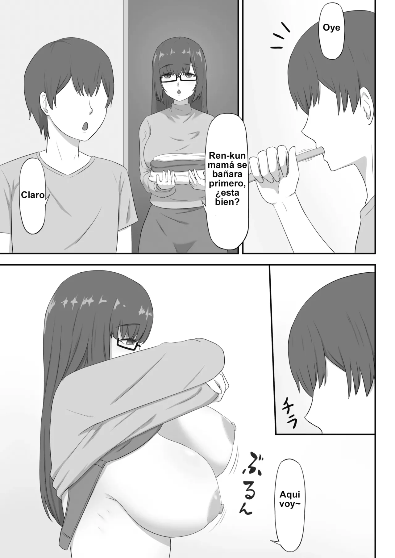 Jimi na Kaa-chan wa Tomodachi no SeFri | Mi Sencilla Madre es la Amiga Sexual de Mi Amigo - Page 5