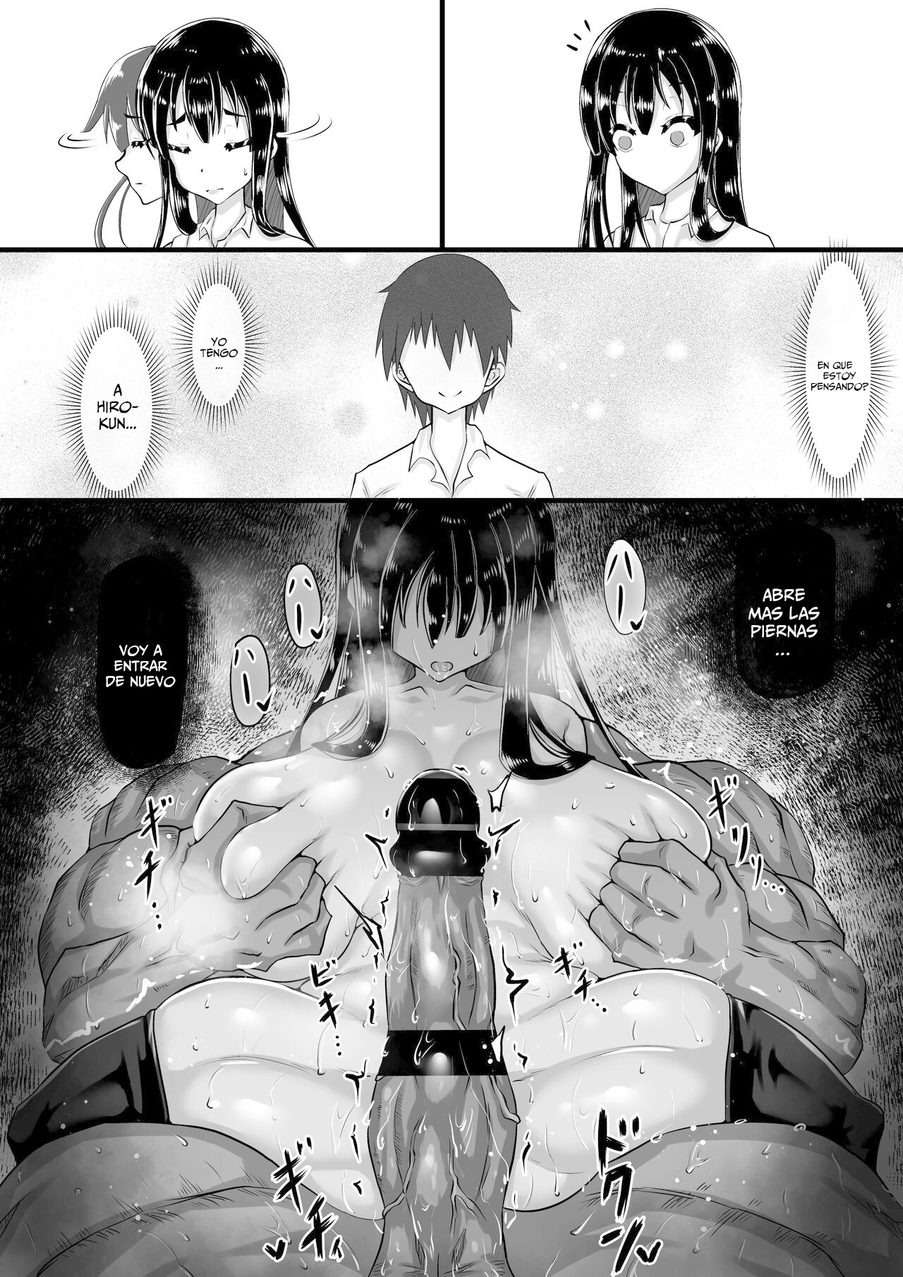 Kareshi to no Sex ga Jouzu ni Dekinai Watashi ni, Yasashii Oji-san ga Gachi Iki Koubi o Oshiete Kureru. | No Puedo Tener Buen Sexo con mi Novio, y un Amable Tío me Enseña a Tener Sexo de Verdad - Page 54