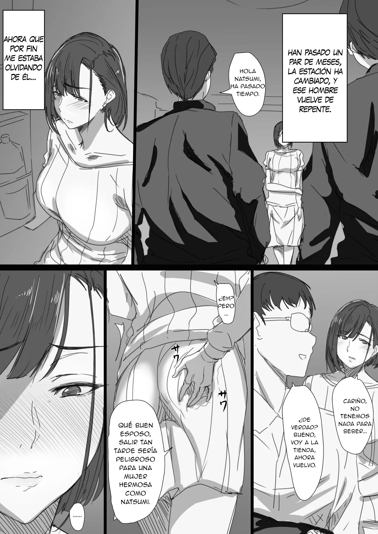 Kouman Tsuma ga Netorarete – Charao no Kyokon ni Ochita Pride | La Infidelidad de una Esposa Orgullosa – Un Orgullo Destrozado por la Gran Verga de un Bravucón - Page 54