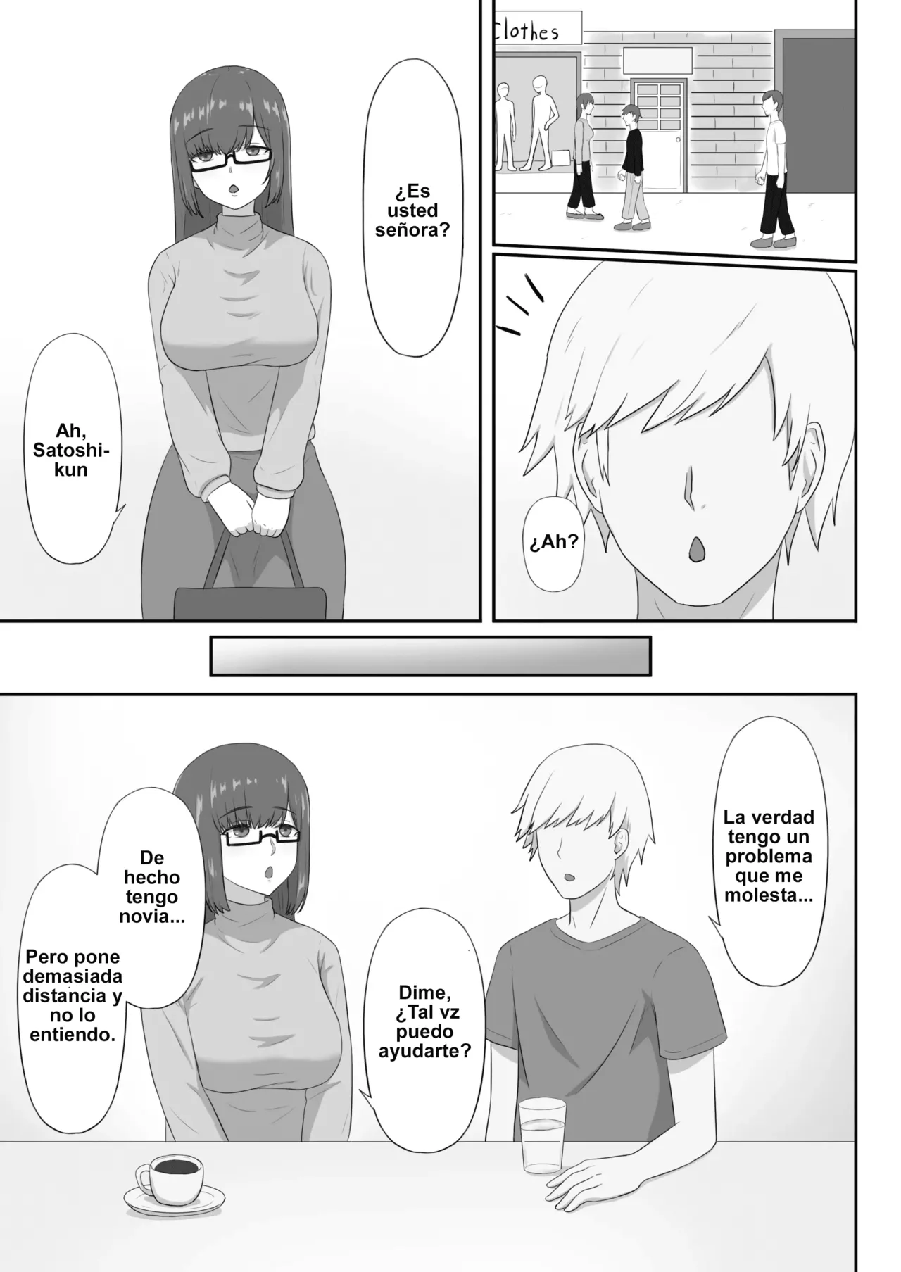 Jimi na Kaa-chan wa Tomodachi no SeFri | Mi Sencilla Madre es la Amiga Sexual de Mi Amigo - Page 7