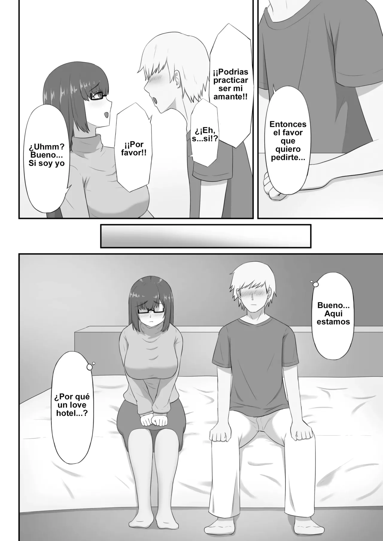 Jimi na Kaa-chan wa Tomodachi no SeFri | Mi Sencilla Madre es la Amiga Sexual de Mi Amigo - Page 8