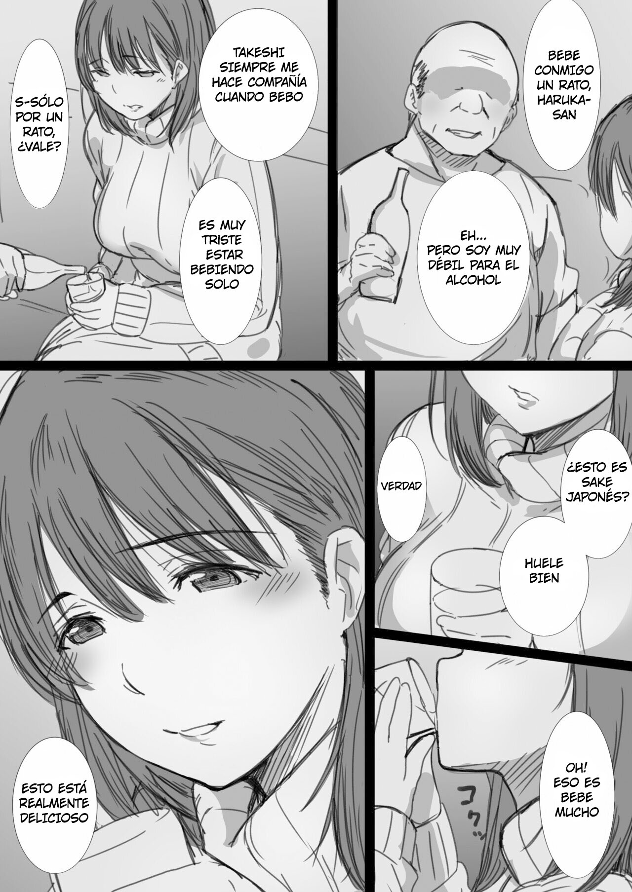 Netorare Hitozuma -Ochiteyuku Kankaku- | Esposa Infiel -El Sentimiento de Caer- - Page 8