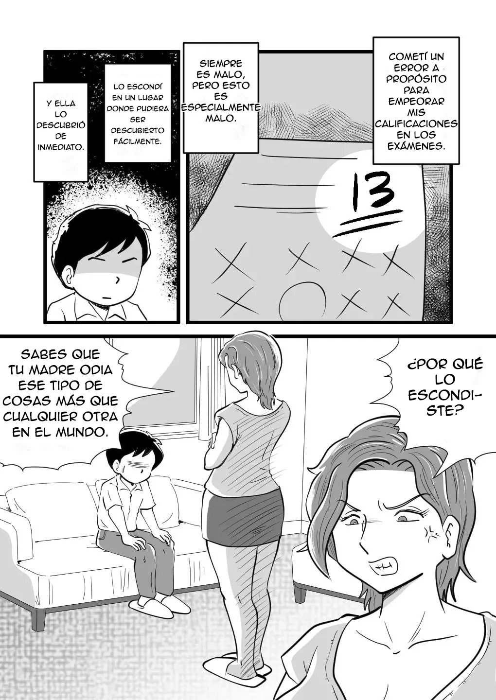 Kigen no Warui Haha wo Koufuku ni Saseta Musuko – El Hijo que Consiguió Hacer Feliz a su Gruñona Madre - Page 8