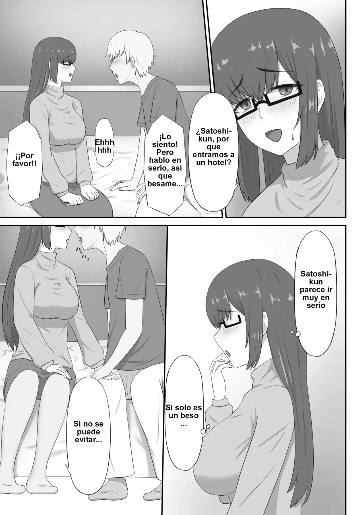 Jimi na Kaa-chan wa Tomodachi no SeFri | Mi Sencilla Madre es la Amiga Sexual de Mi Amigo - Page 9