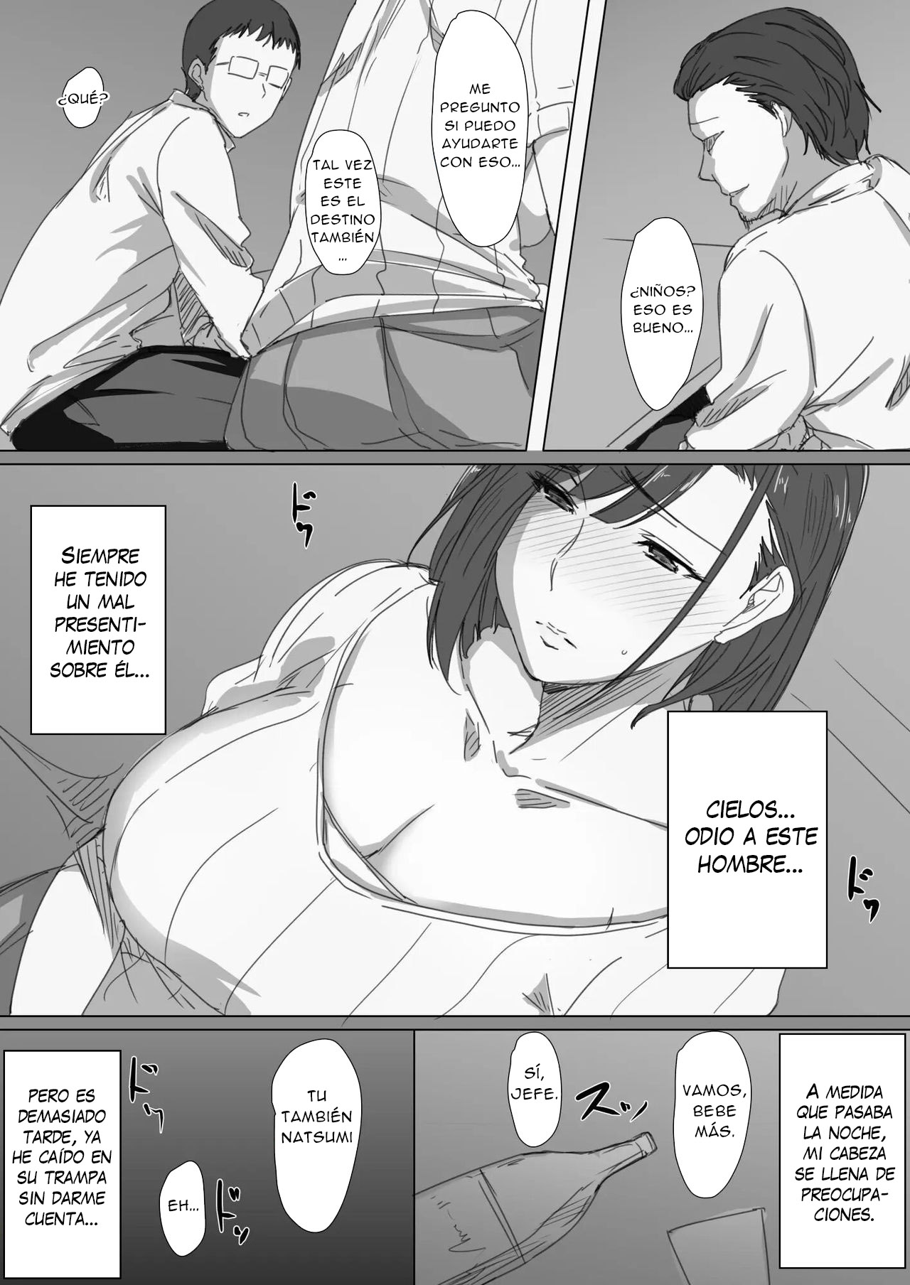 Kouman Tsuma ga Netorarete – Charao no Kyokon ni Ochita Pride | La Infidelidad de una Esposa Orgullosa – Un Orgullo Destrozado por la Gran Verga de un Bravucón - Page 9