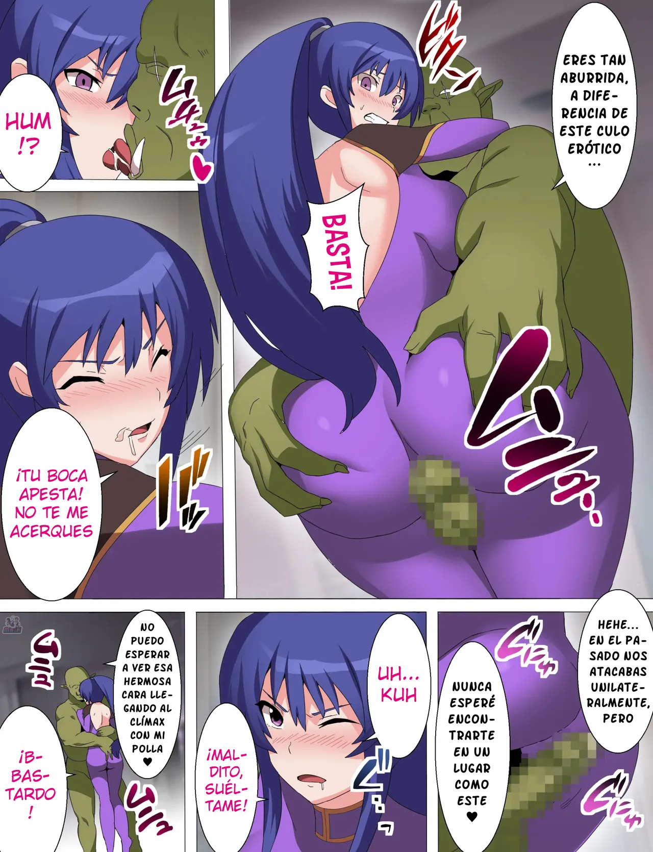 Rinko Netorare Orc no Haramizuma to Natta Hi | Rinko fue Infiel el Día que se Convirtió en la Esposa Embarazada de un Orco - Page 9