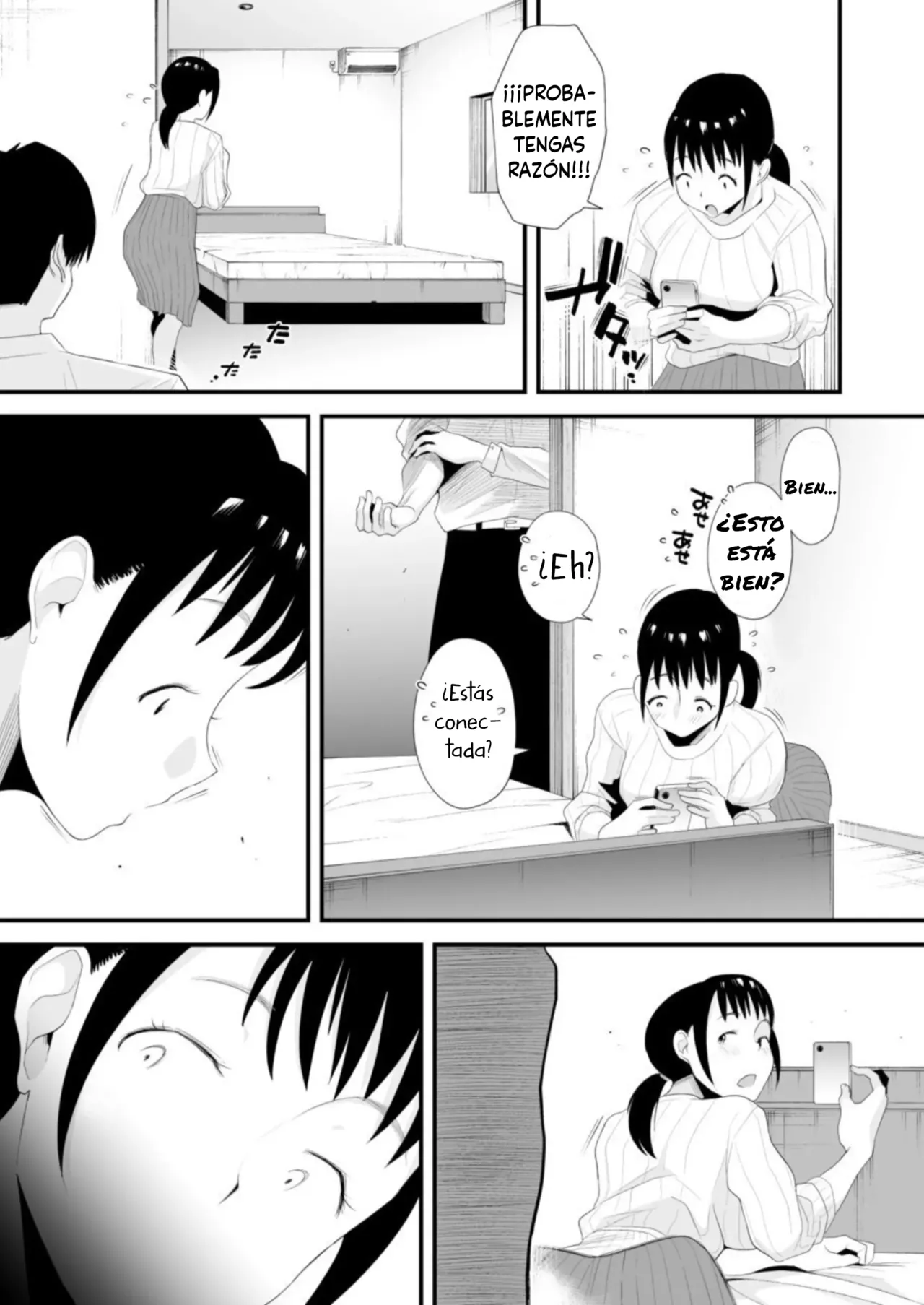 Netorare Shimai ~Ane no Danna to Honki Sex~ | Netorase de Hermanas ~Sexo Serio con el Esposo de mi Hermana~ - Page 9