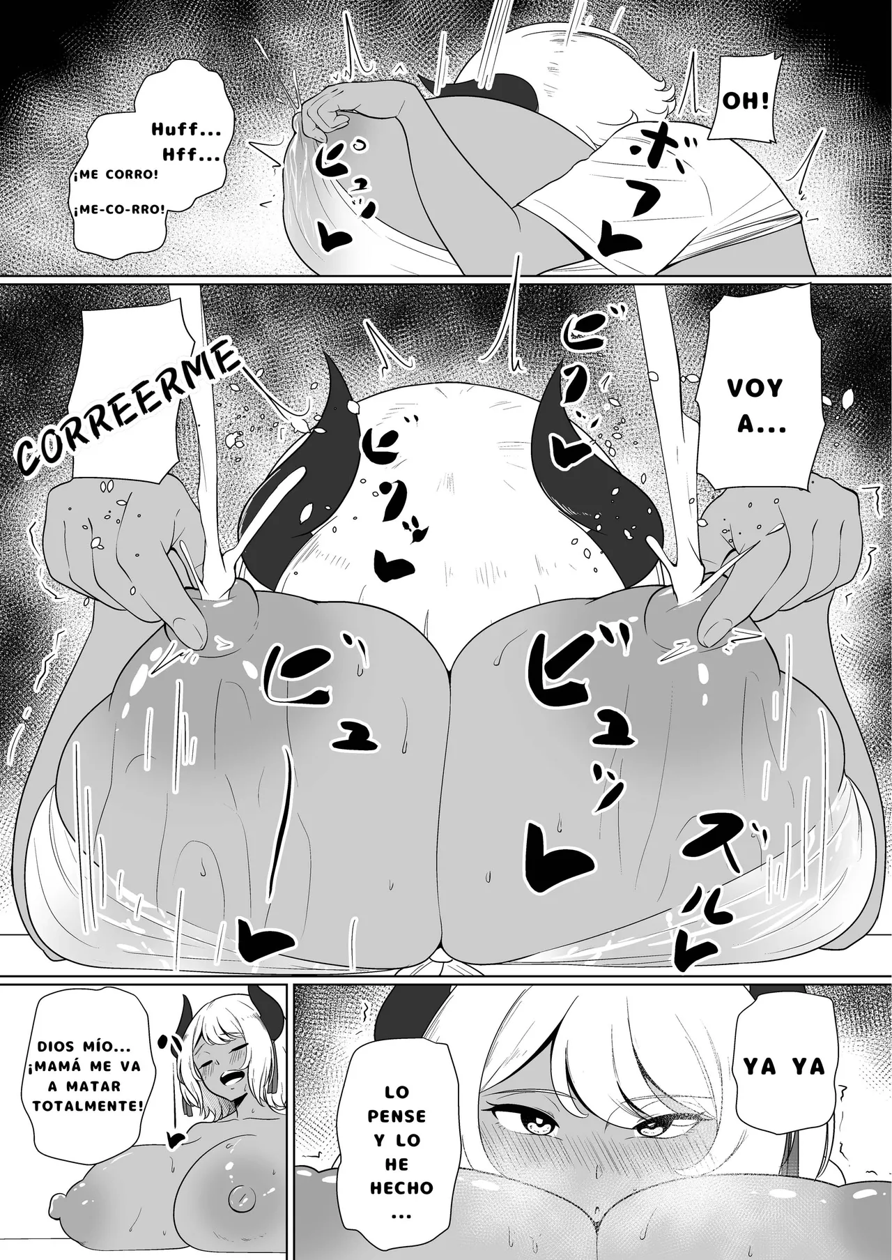 inma na Osananajimi no Sakunyuu Jijou ”Houkago Onedari Chichishibori Hen” | ¡¿Ordeñar a Mi Amiga Súcubo de la Infancia?! ”¡Rogando que la Expriman Después de la Escuela!” - Page 9