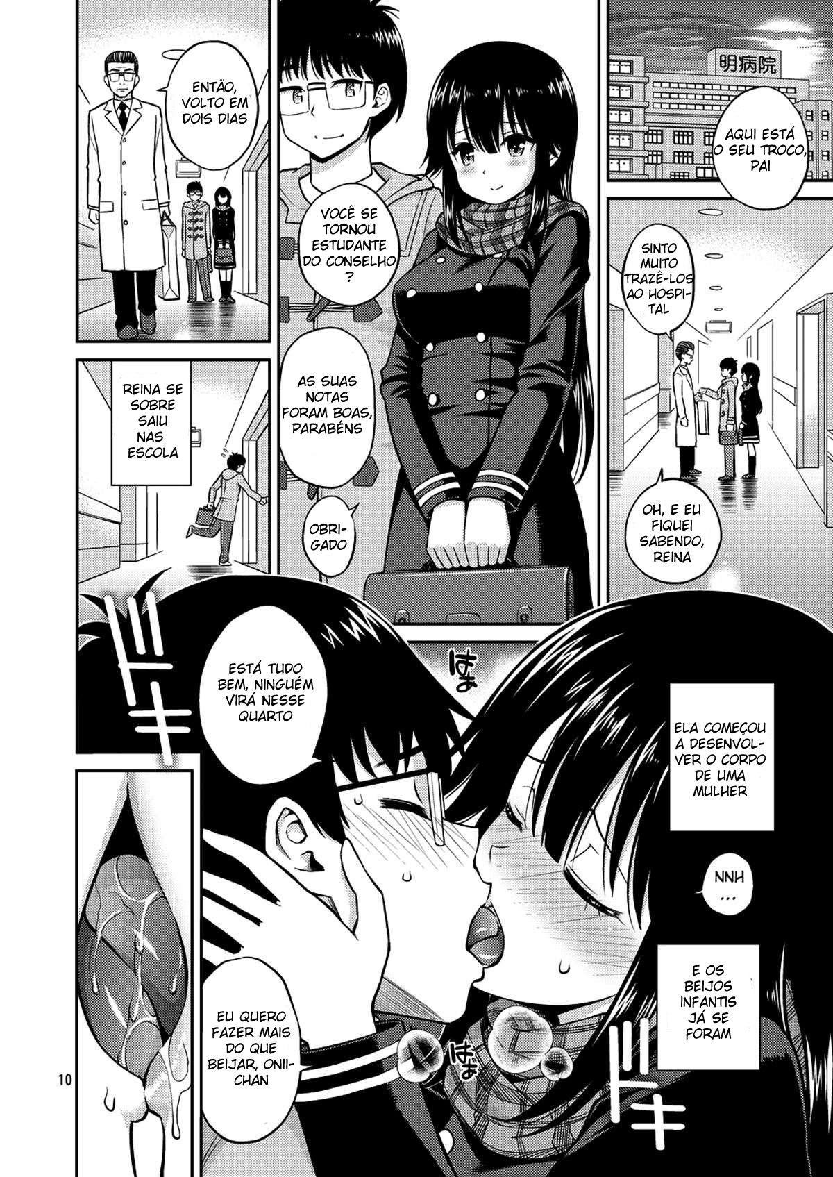 Beijando a Irmãzinha em Casa - Page 8