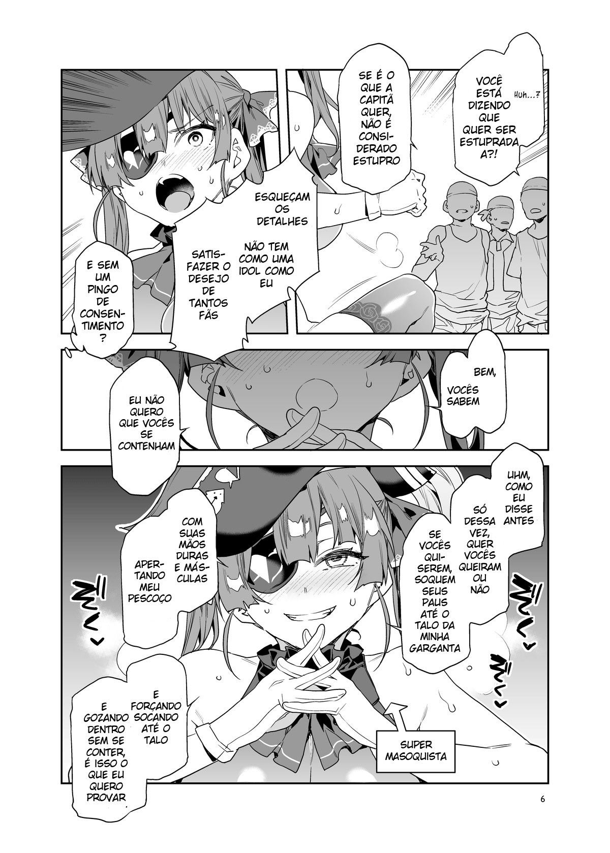 Capitã Marine Quer Ser Violada de Maneira Não Consensual - Page 5