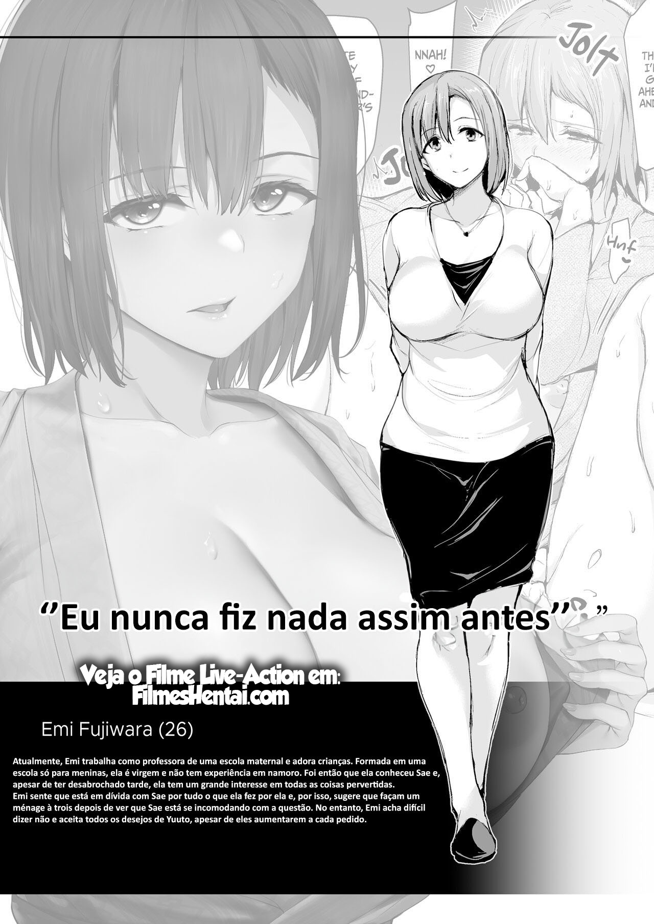 Eu Não Consigo Ficar Duro Sem Dois Pares de Seios, Então Minha Esposa Chamou uma Amiga! 2 - Page 67