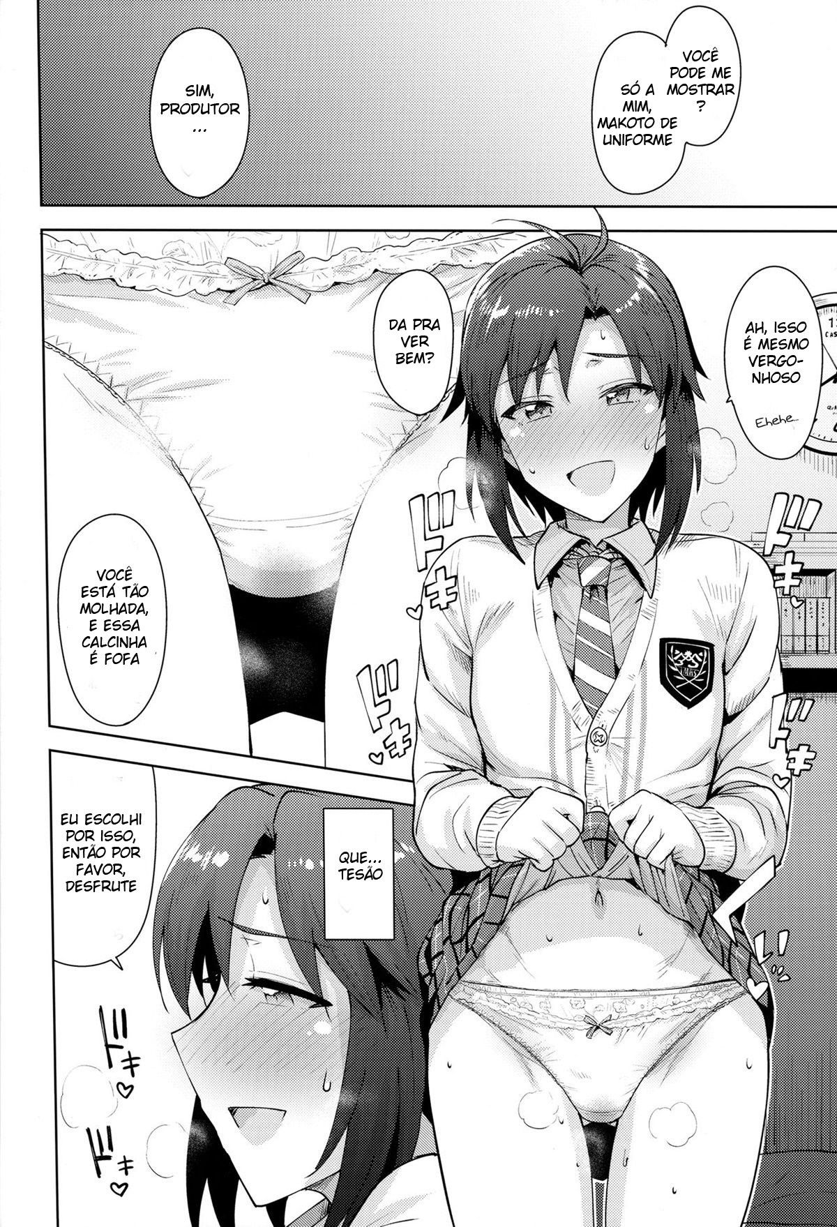Makoto e um uniforme - Page 7