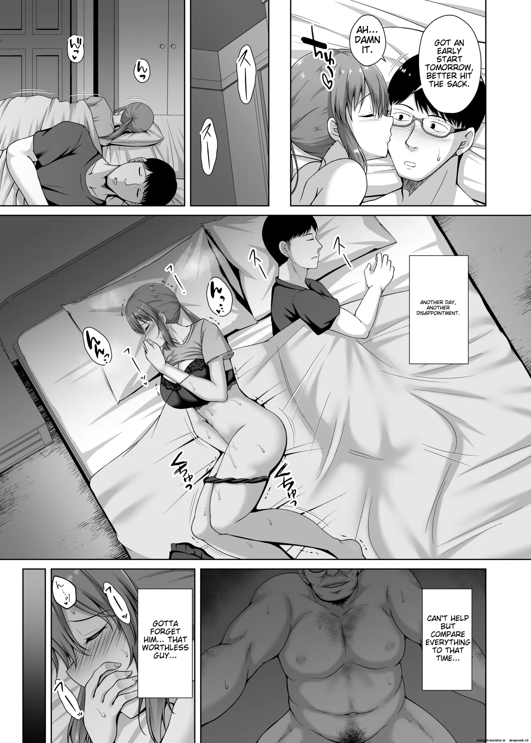 Choukyou Zumi Hitozuma OL wa Joushi ni Dakare Futatabi Ochiru - Page 4