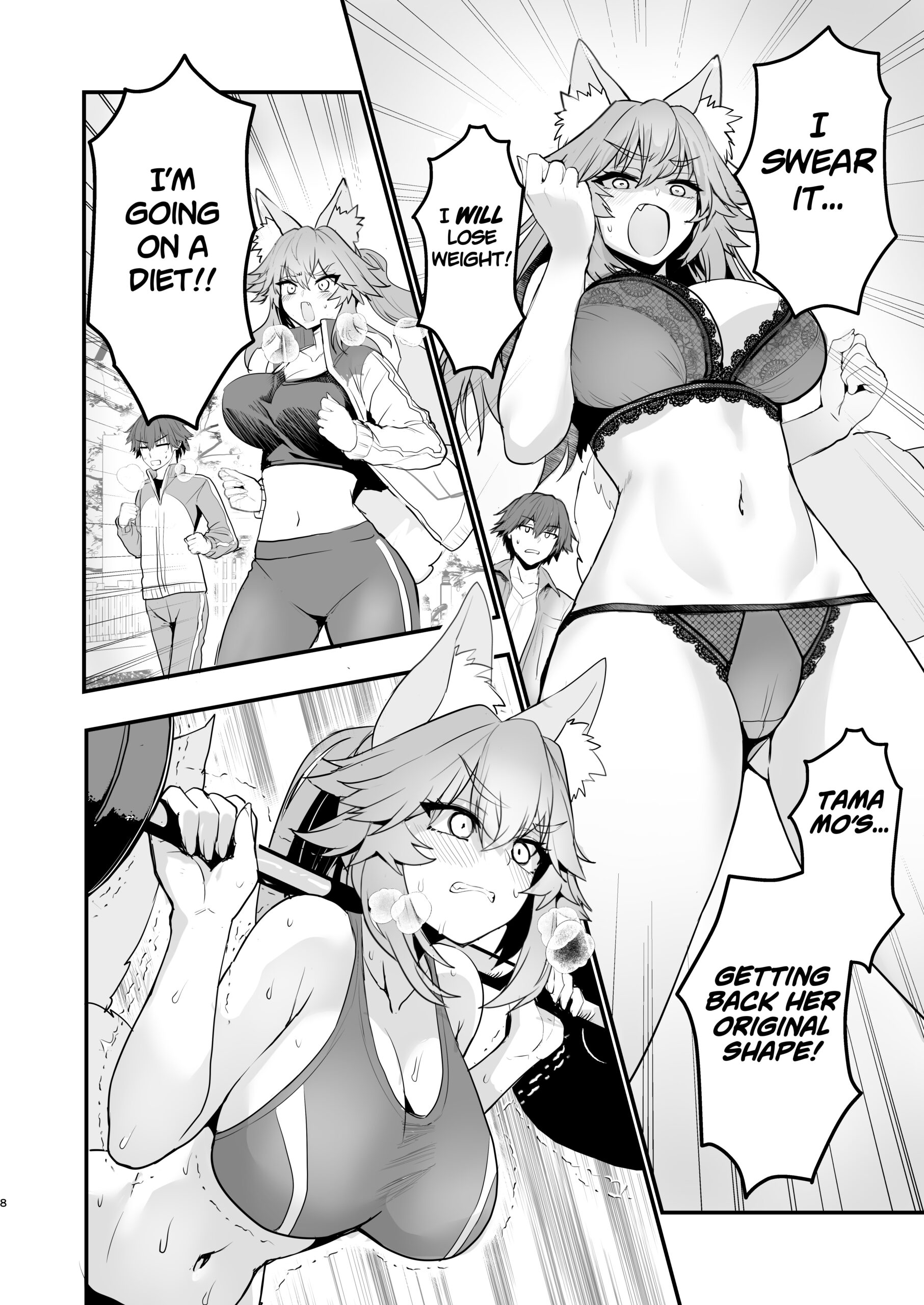 Tamamo-san Taikei Iji Workout – Tamamo-san’s Stay in Good Shape Workout - Page 7