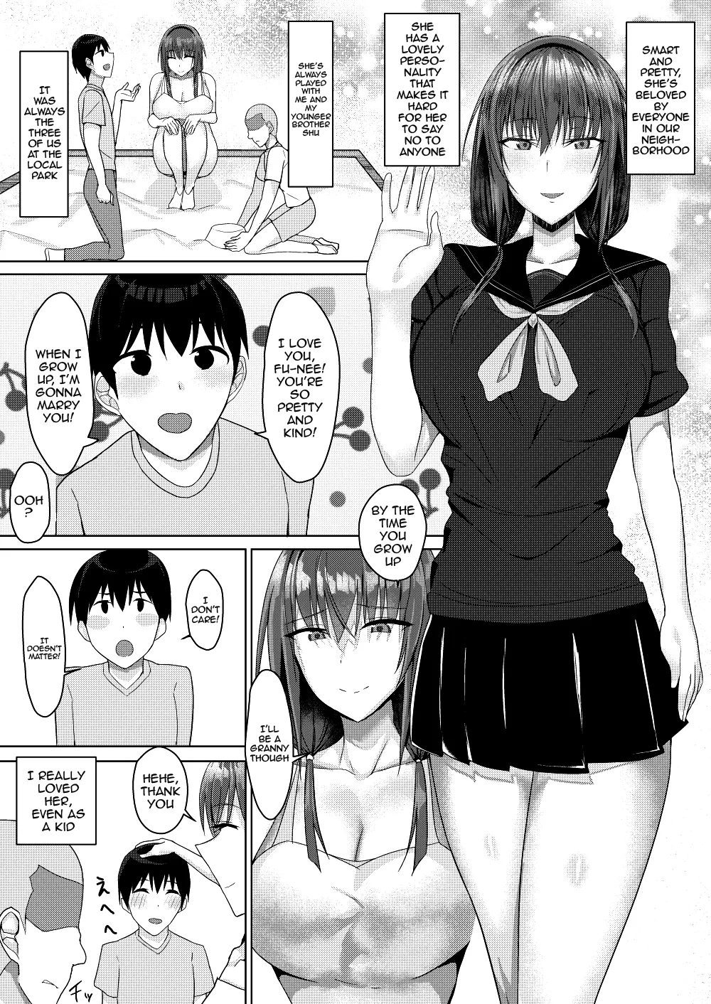 Zutto Akogare datta Tonari no Ie no Onee-chan ga Otouto to Yatteta | The Older Girl Next Door Whom I Had Feelings For Was Fucking My Little Brother - Page 3