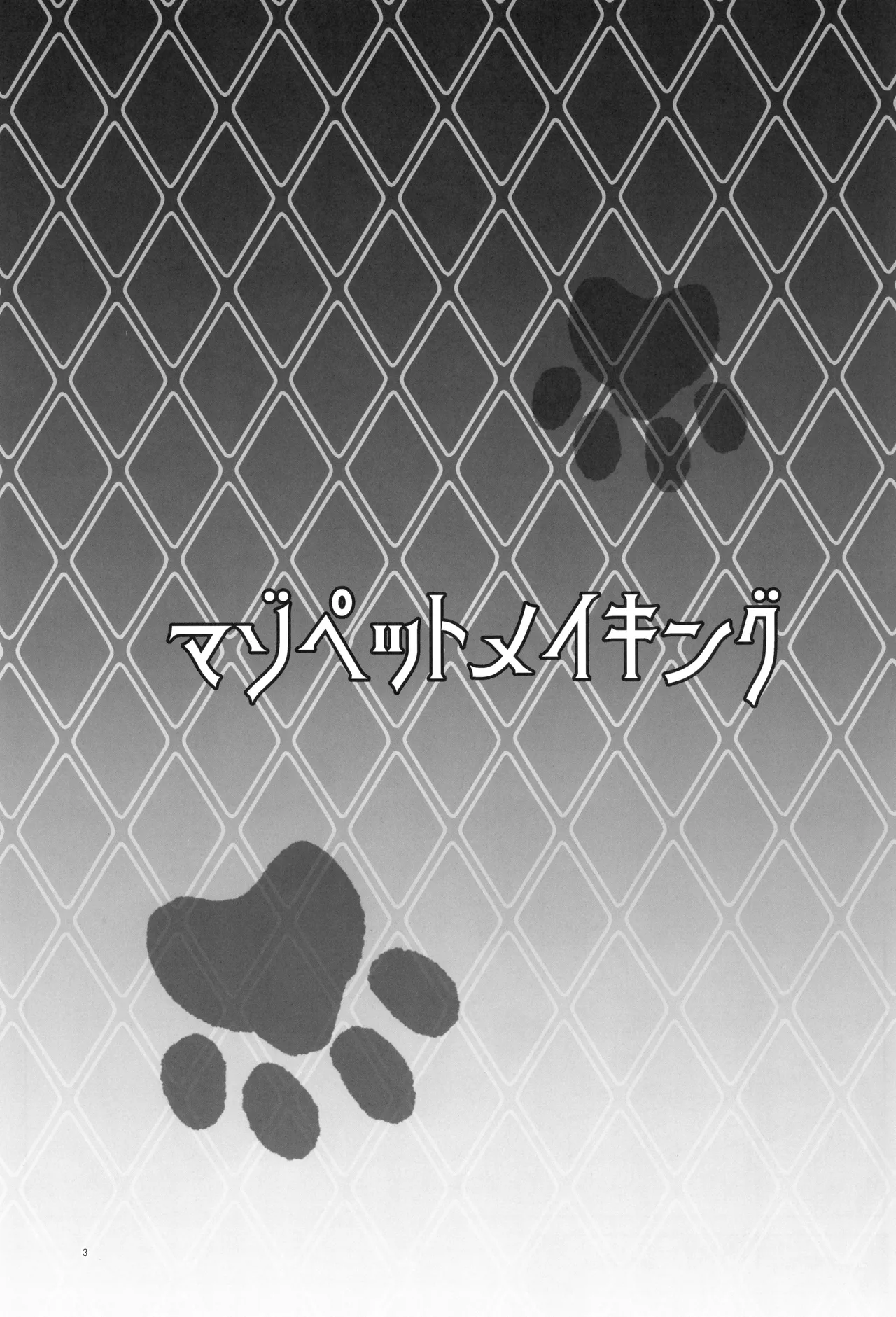 Maso Pet Making + Paper / The Making Of A Masochistic Pet - Page 3