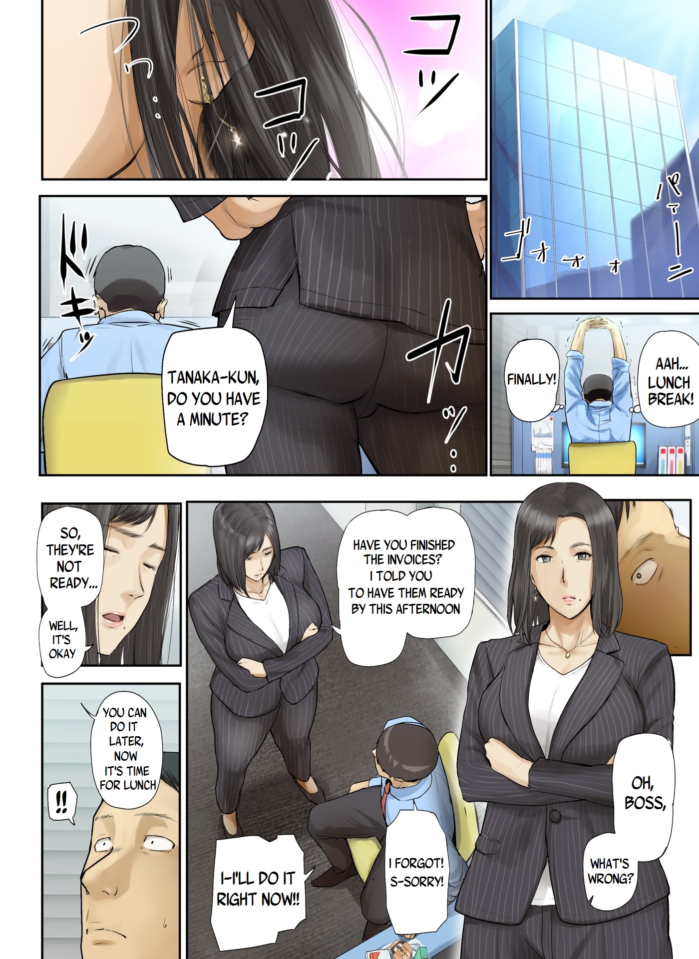 Kaisha no Iki Okure BBA Haramaseta | [Tragic News] I Knocked Up The Old Maid From My Office - Page 30
