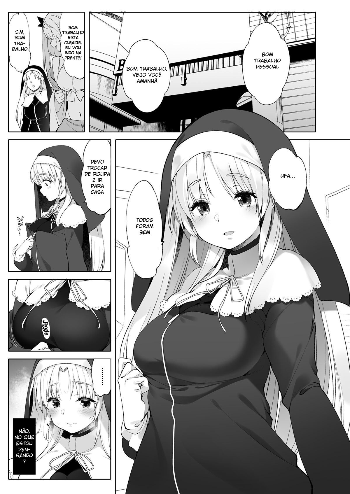 Irmã Cleaire e o Segredo do Aplicativo de Hipnose 2 - Page 4