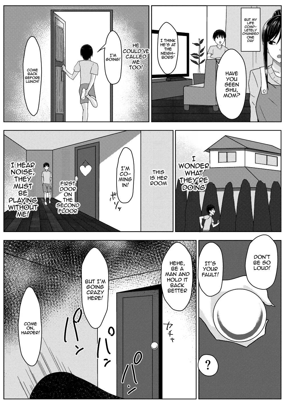 Zutto Akogare datta Tonari no Ie no Onee-chan ga Otouto to Yatteta | The Older Girl Next Door Whom I Had Feelings For Was Fucking My Little Brother - Page 4