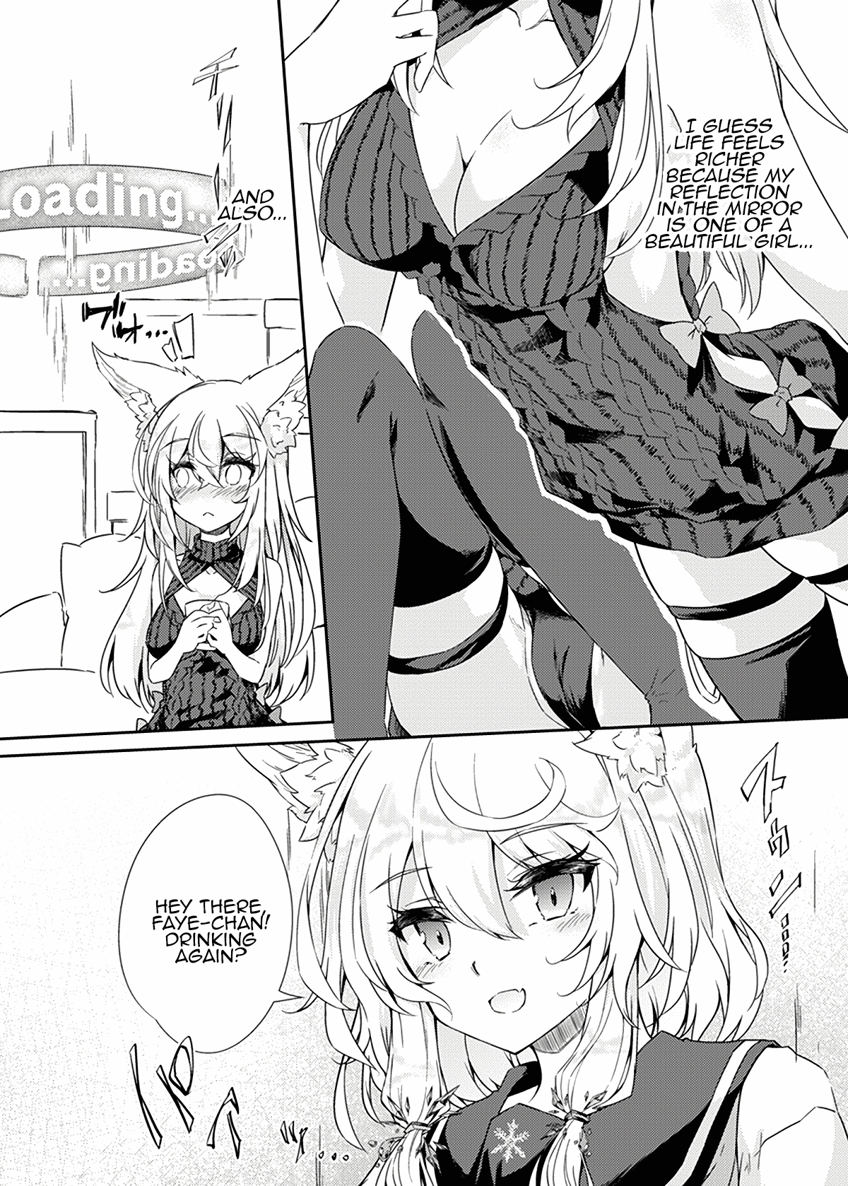 VR mo Real mo TS Mesu ni Narimashita. | I Became a Girl Both in VR and in IRL - Page 4