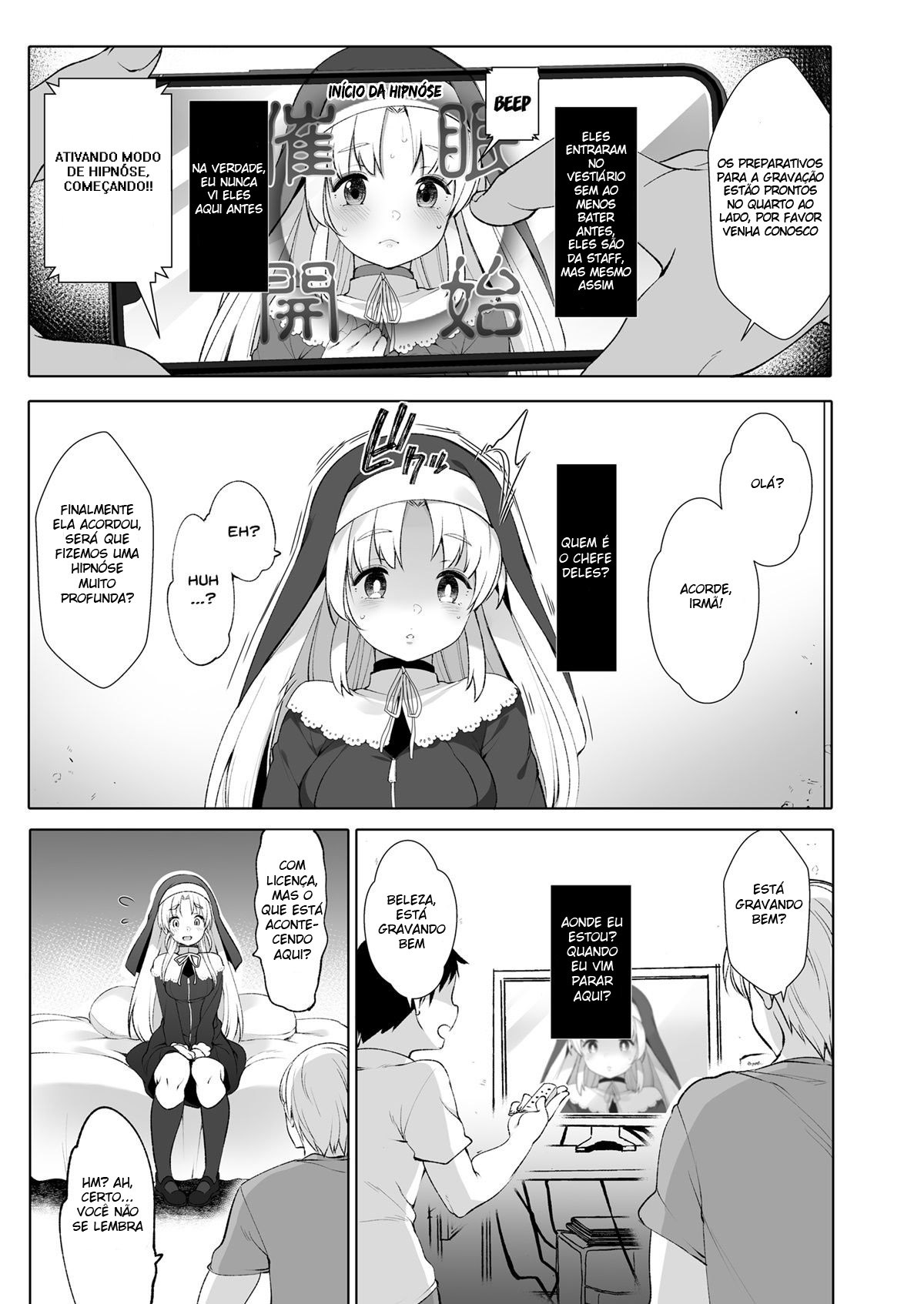Irmã Cleaire e o Segredo do Aplicativo de Hipnose 2 - Page 6