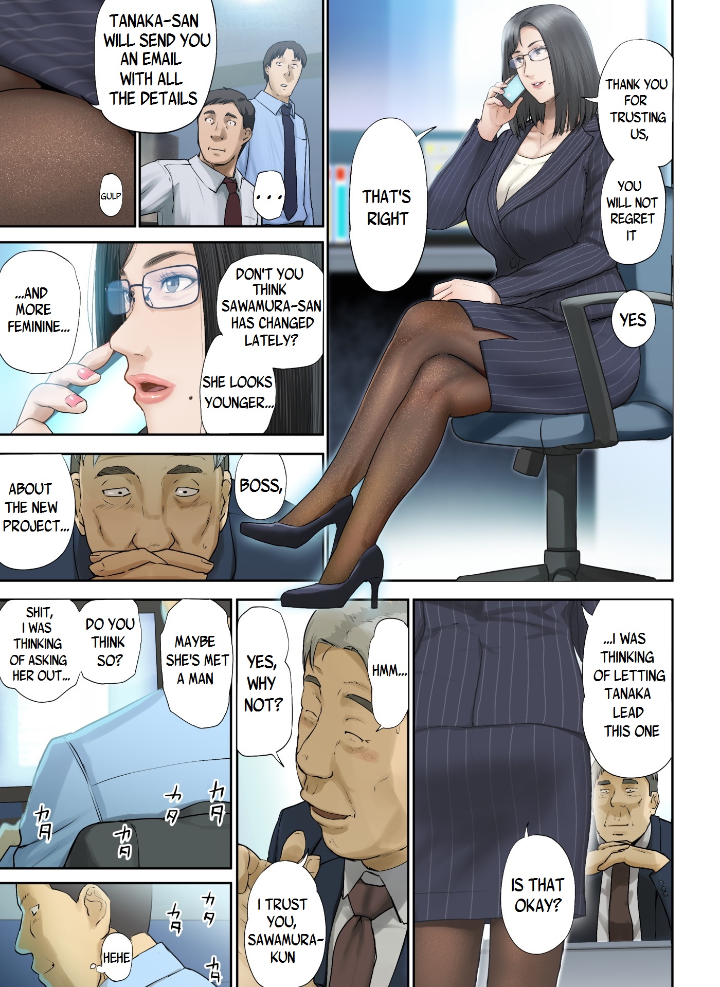 Kaisha no Iki Okure BBA Haramaseta | [Tragic News] I Knocked Up The Old Maid From My Office - Page 62
