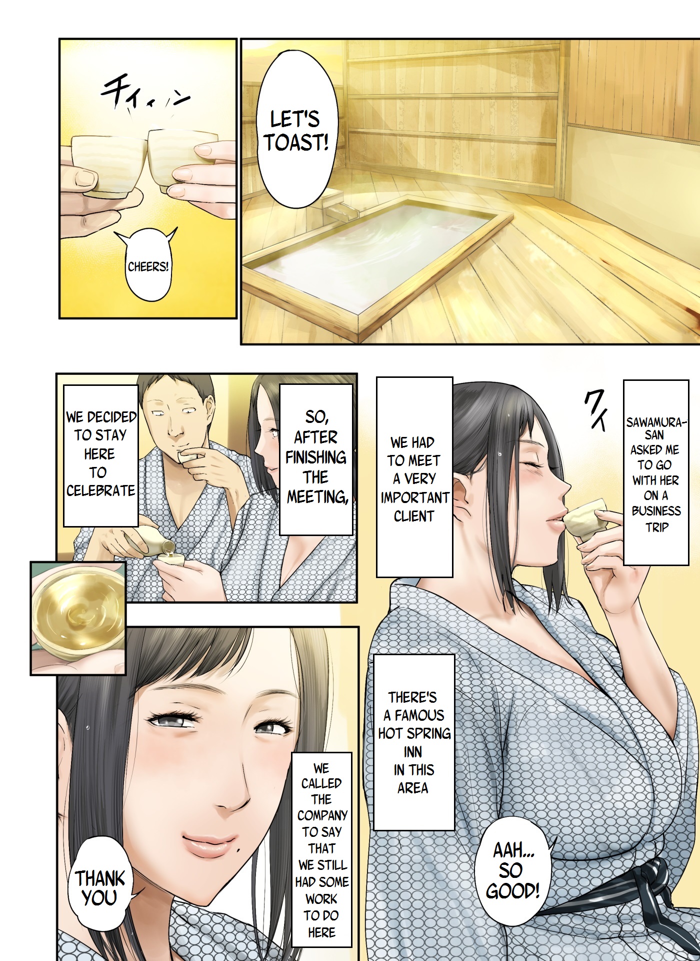 Kaisha no Iki Okure BBA Haramaseta | [Tragic News] I Knocked Up The Old Maid From My Office - Page 84