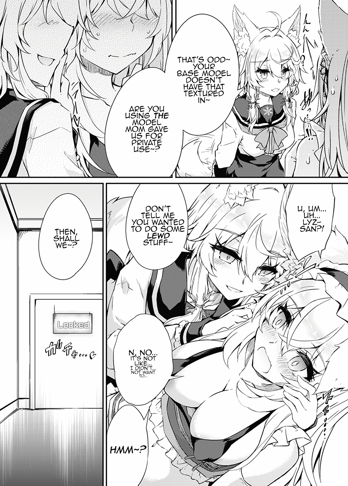 VR mo Real mo TS Mesu ni Narimashita. | I Became a Girl Both in VR and in IRL - Page 9