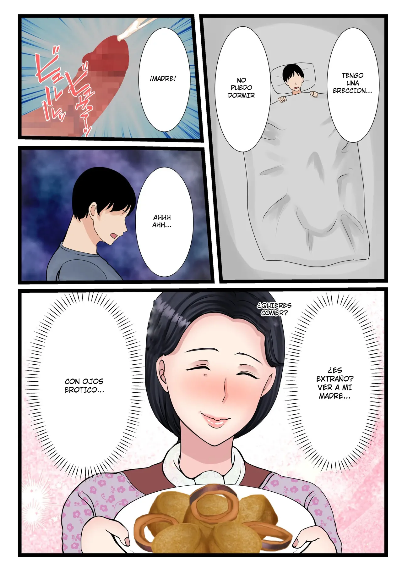 Musuko o Muramura sa Seru Inaka no Okaasan ~Haha no Furusato Ma Rei Ko wa Attakai~ | Una Madre Rural Pone Cachondo a su Hijo ~El Coño de mi Madre Está Caliente~ - Page 10