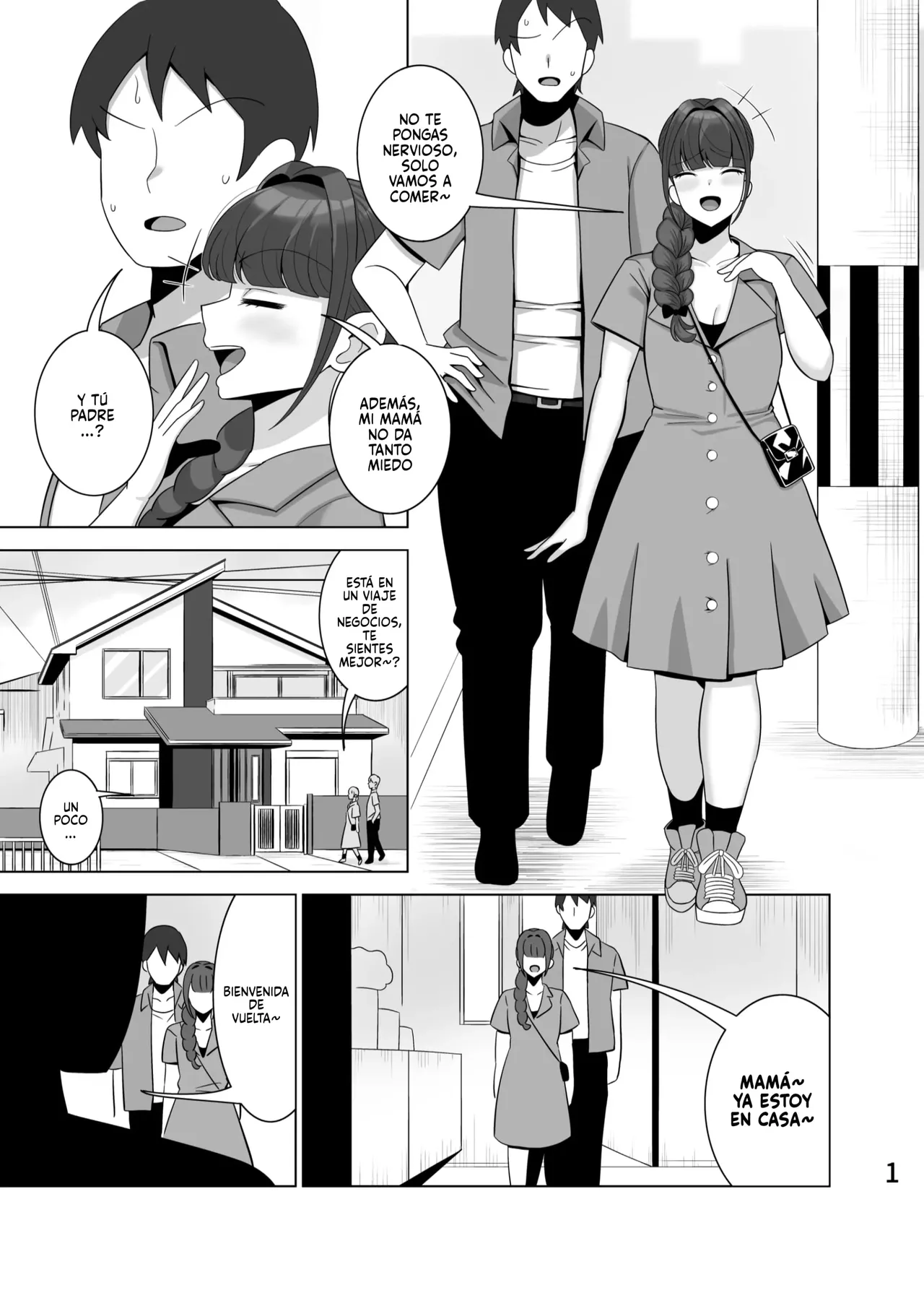Musume no kareshi o netoru haha | Una Madre que Tiene Sexo con el Novio de su Hija - Page 2
