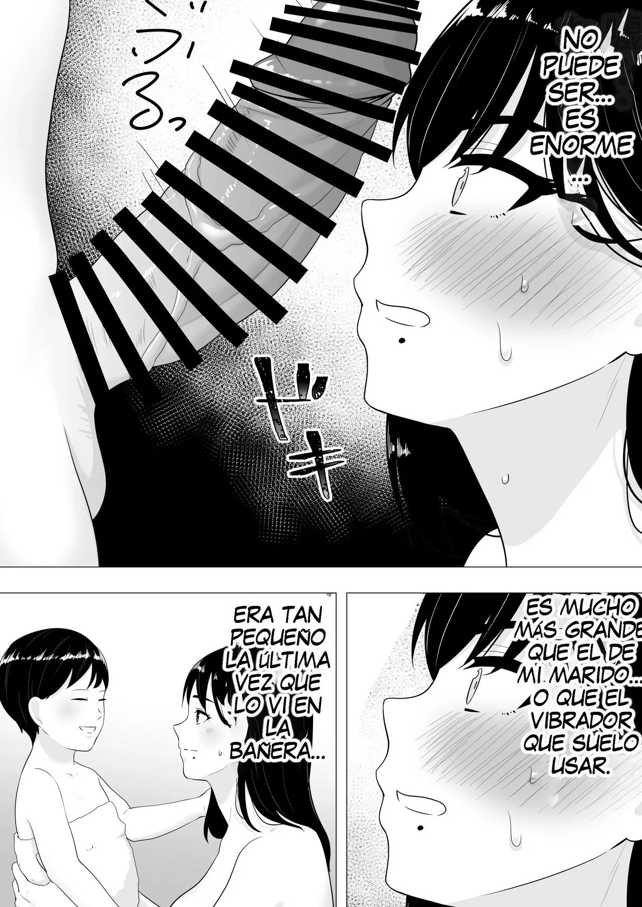 Kimottama Kaa-chan ~Genki Mama ga Boku no Dekachin ni Ochiru made~ | Una Vigorosa Madre ~Hasta Que La Enérgica Madre Caiga Ante Mi Gigante Pene~ - Page 29