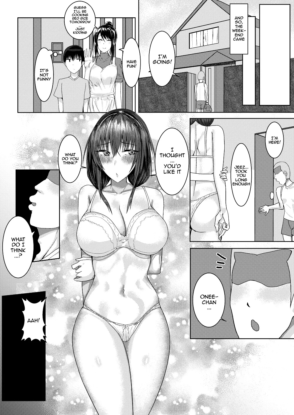 Zutto Akogare datta Tonari no Ie no Onee-chan ga Otouto to Yatteta | The Older Girl Next Door Whom I Had Feelings For Was Fucking My Little Brother - Page 32