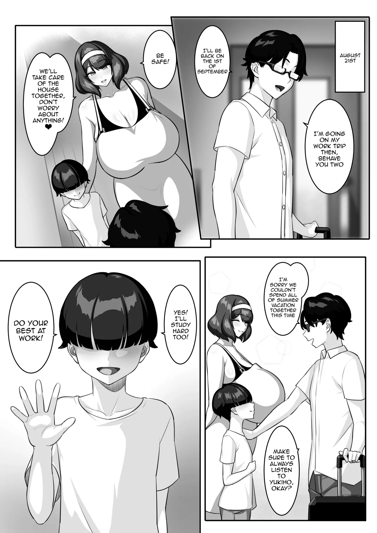 P-Cup Chounyuu no Mamahaha to Futarikkiri no Natsuyasumi - Page 43