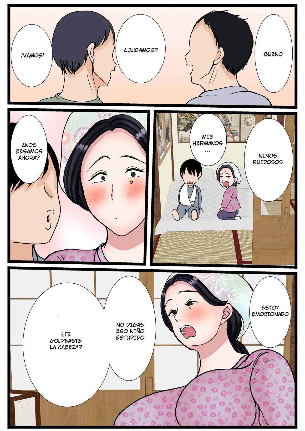 Musuko o Muramura sa Seru Inaka no Okaasan ~Haha no Furusato Ma Rei Ko wa Attakai~ | Una Madre Rural Pone Cachondo a su Hijo ~El Coño de mi Madre Está Caliente~ - Page 47
