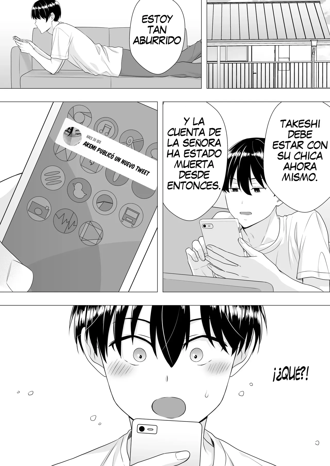 Kimottama Kaa-chan ~Genki Mama ga Boku no Dekachin ni Ochiru made~ | Una Vigorosa Madre ~Hasta Que La Enérgica Madre Caiga Ante Mi Gigante Pene~ - Page 47
