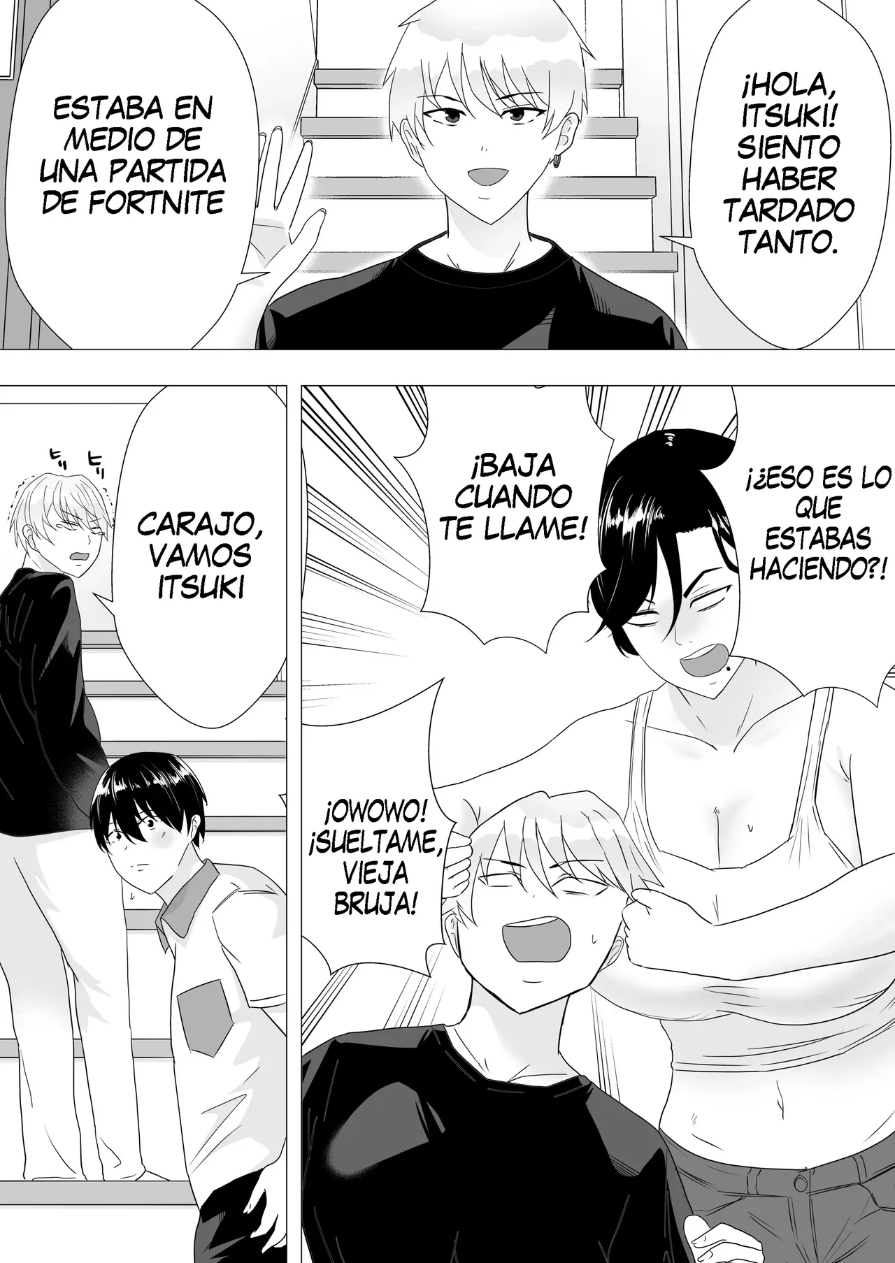 Kimottama Kaa-chan ~Genki Mama ga Boku no Dekachin ni Ochiru made~ | Una Vigorosa Madre ~Hasta Que La Enérgica Madre Caiga Ante Mi Gigante Pene~ - Page 7