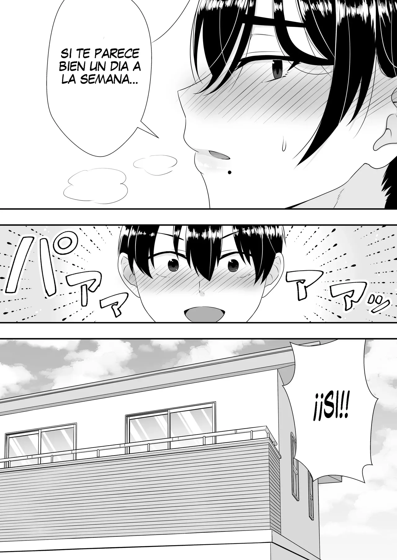 Kimottama Kaa-chan ~Genki Mama ga Boku no Dekachin ni Ochiru made~ | Una Vigorosa Madre ~Hasta Que La Enérgica Madre Caiga Ante Mi Gigante Pene~ - Page 73