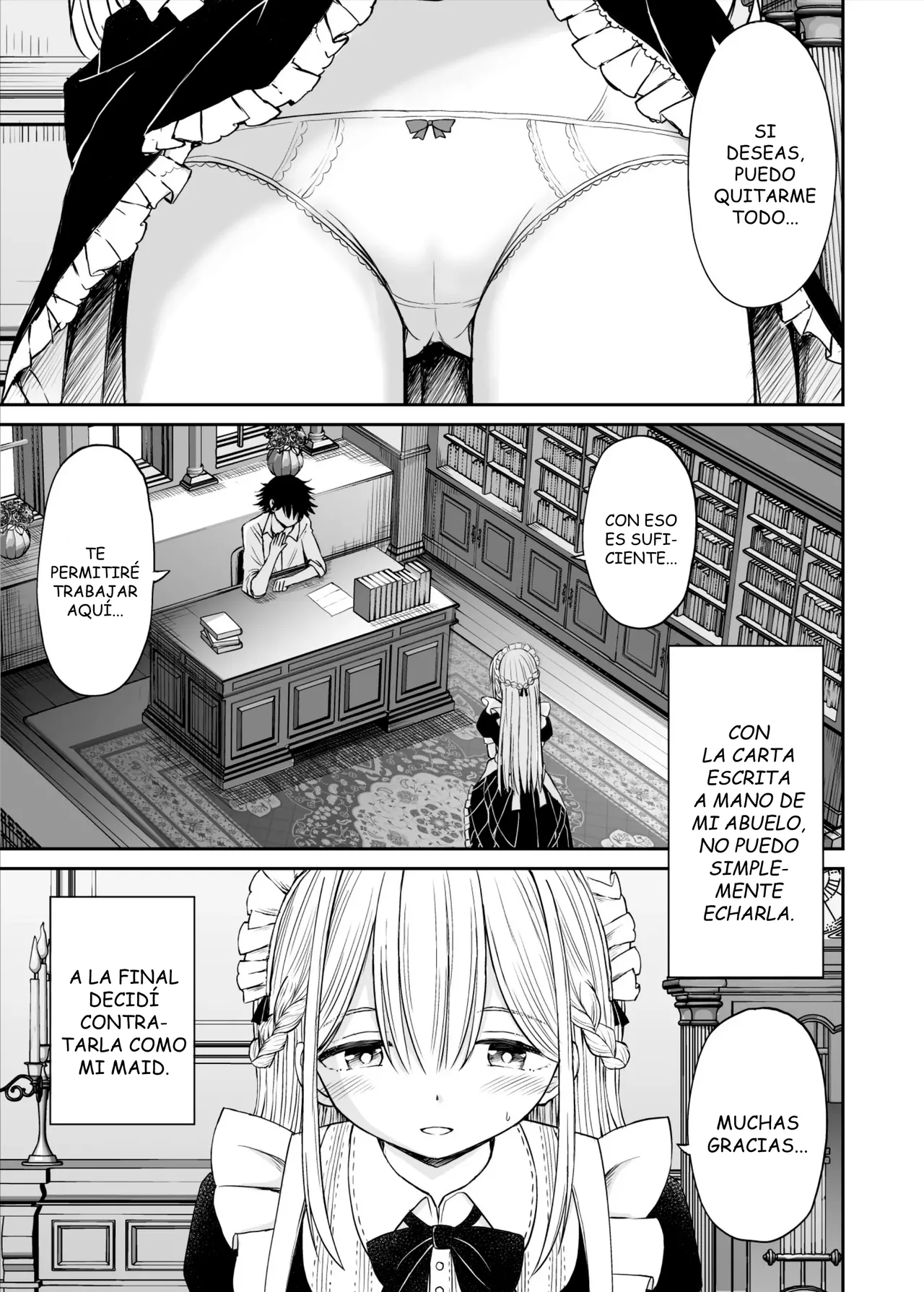 Yawaraka Maid no Gohoushi Sex | El Tierno Servicio Sexual de la Sirvienta - Page 8