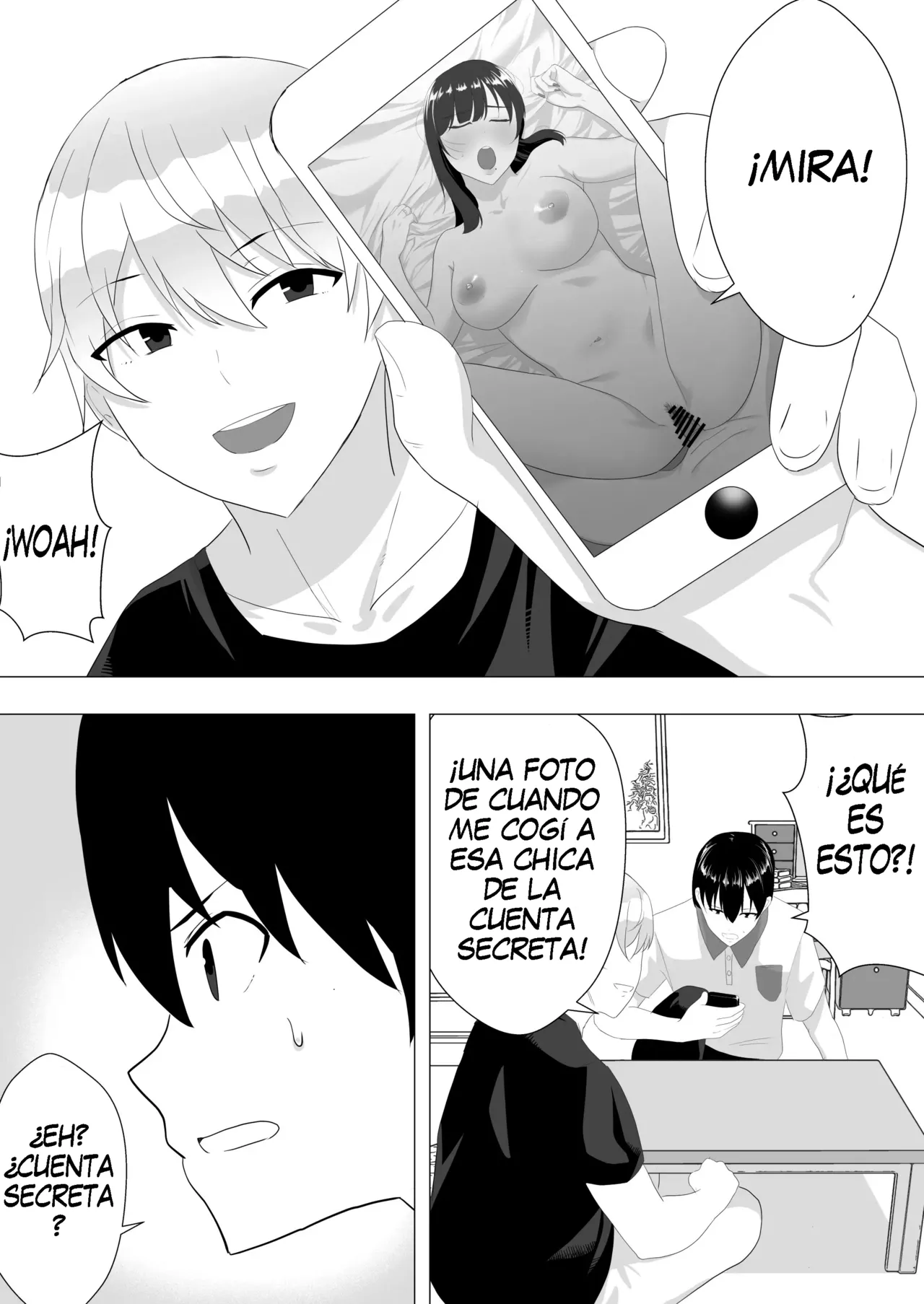 Kimottama Kaa-chan ~Genki Mama ga Boku no Dekachin ni Ochiru made~ | Una Vigorosa Madre ~Hasta Que La Enérgica Madre Caiga Ante Mi Gigante Pene~ - Page 9
