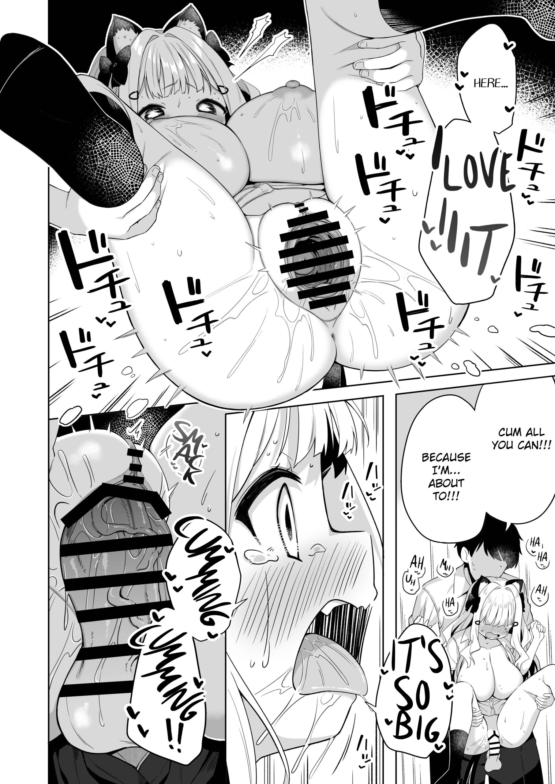 Chinmai Dekapai Nekomimi-chan to Seifuku Ecchi suru Hon - Page 19