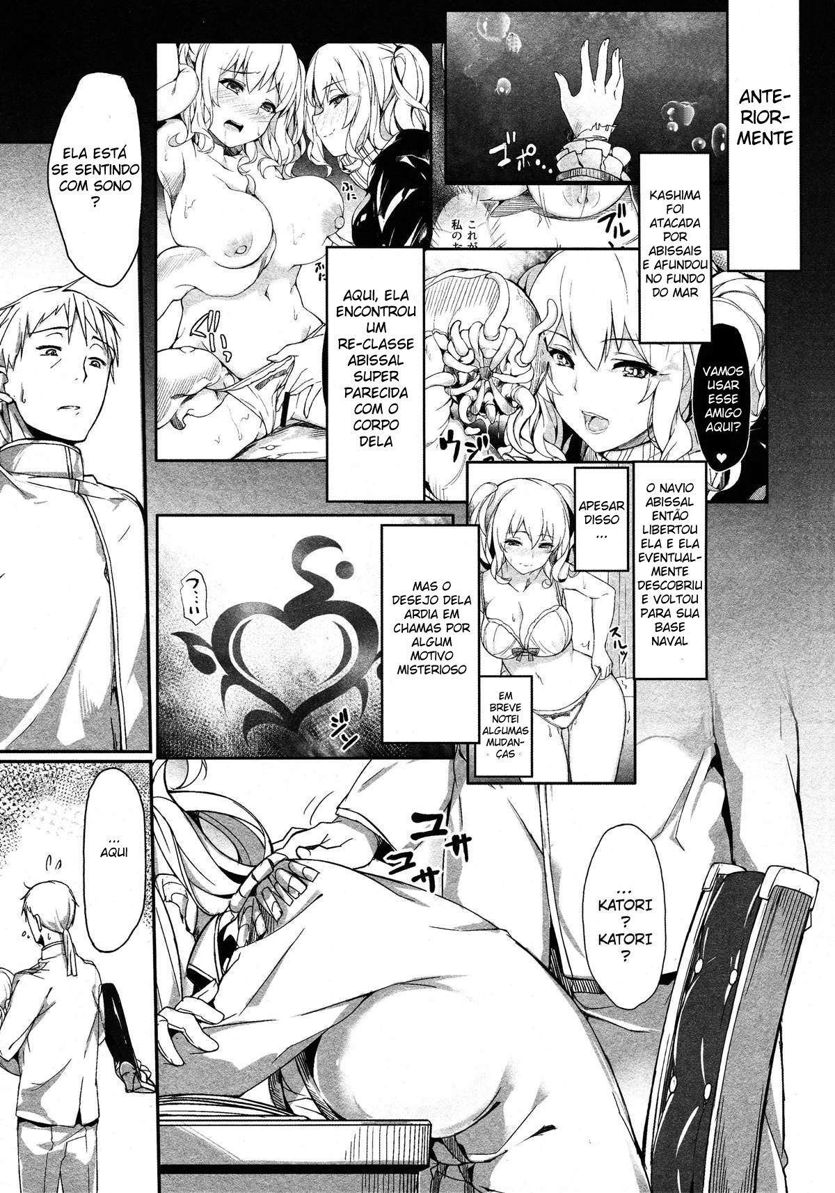 Kashima Atirada as Profundezas do Mar - Page 2