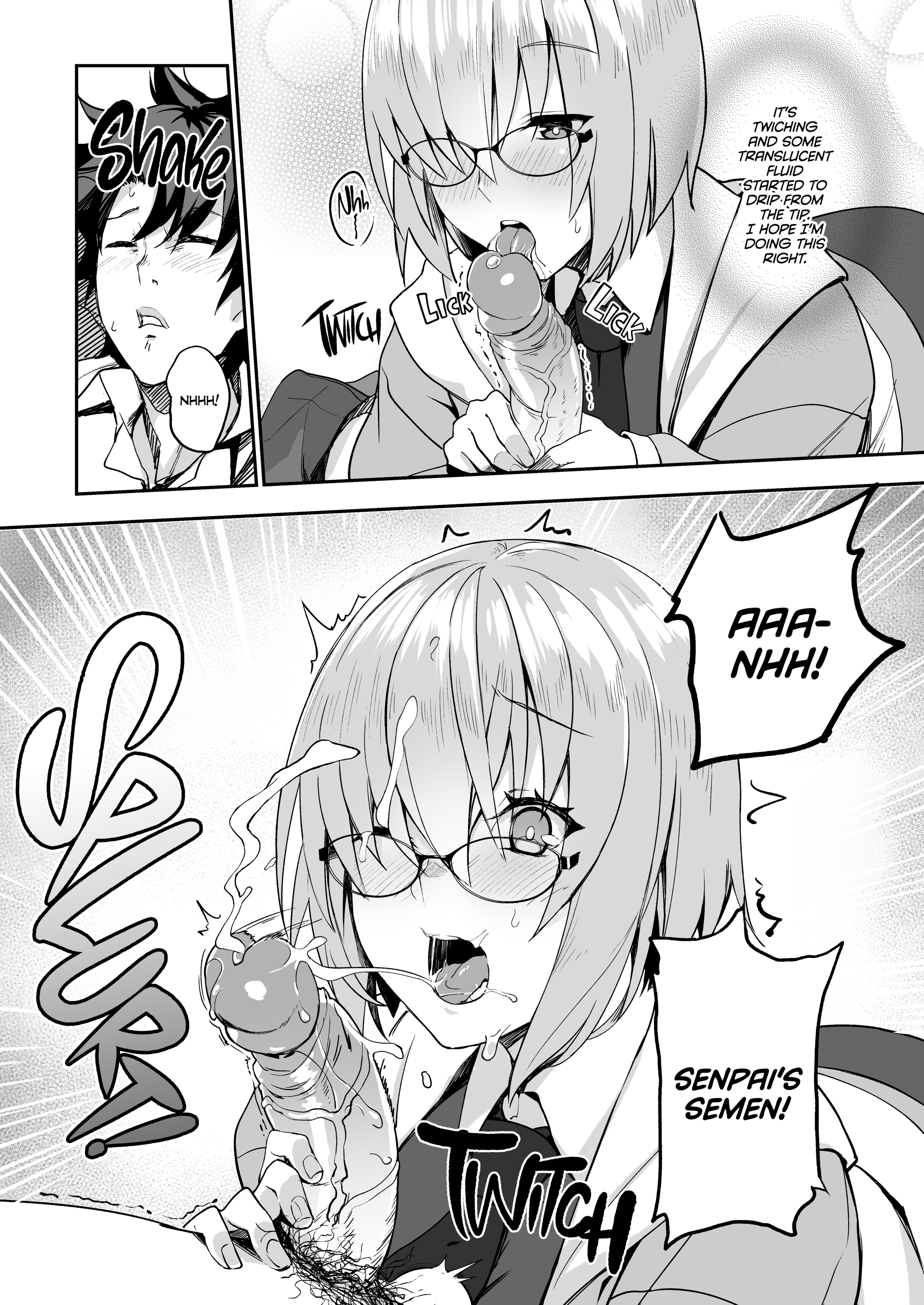 Otsukare-sama desu Senpai Hon | Sweet Dreams, Senpai - Page 7