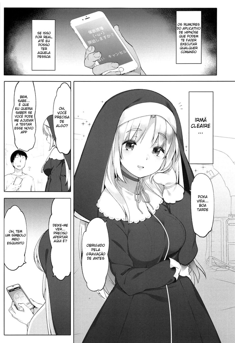 Irmã Cleaire e o Segredo do Aplicativo de Hipnóse - Page 4